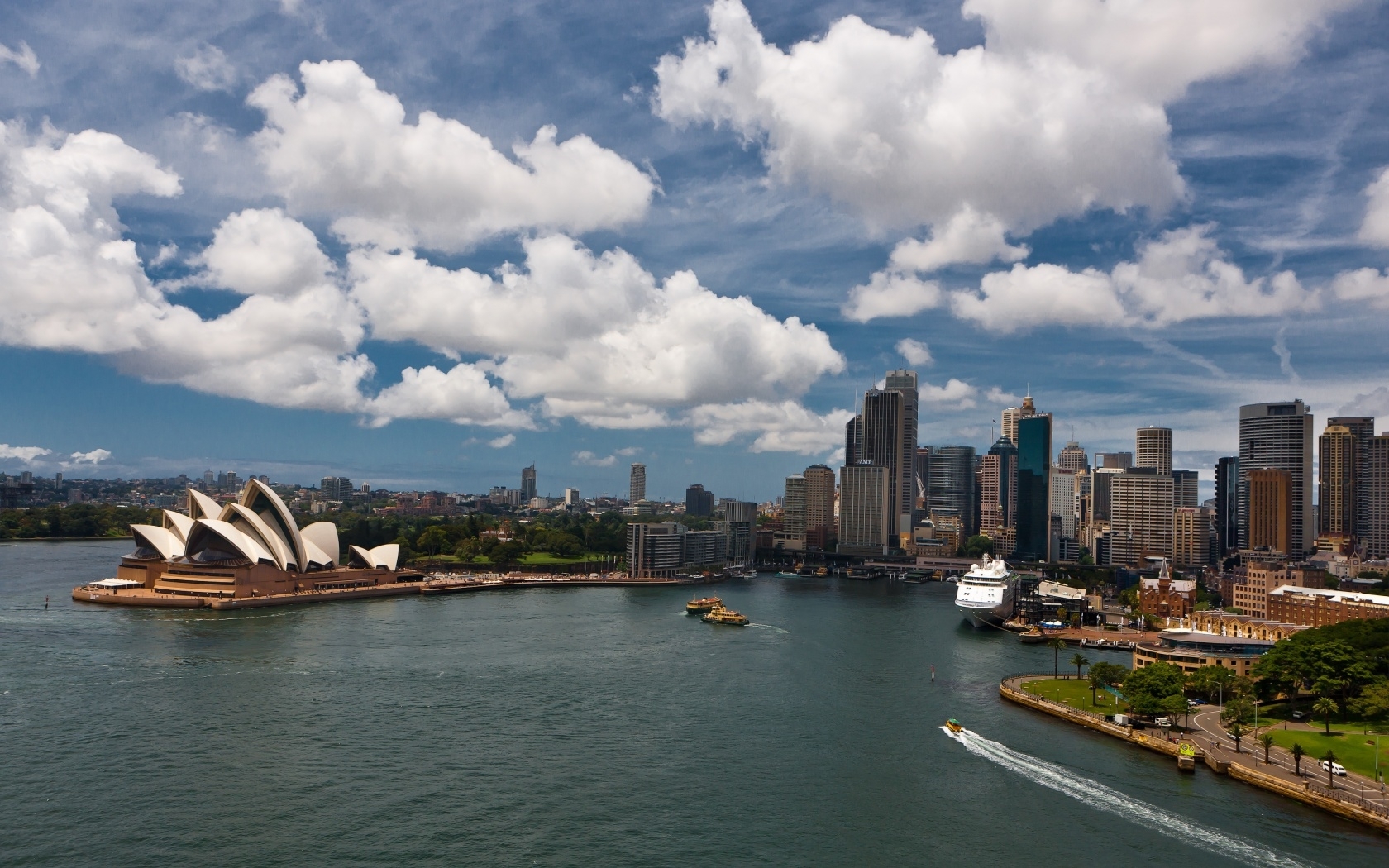 wallpapers sydney, landscape, cities, sea, clouds
