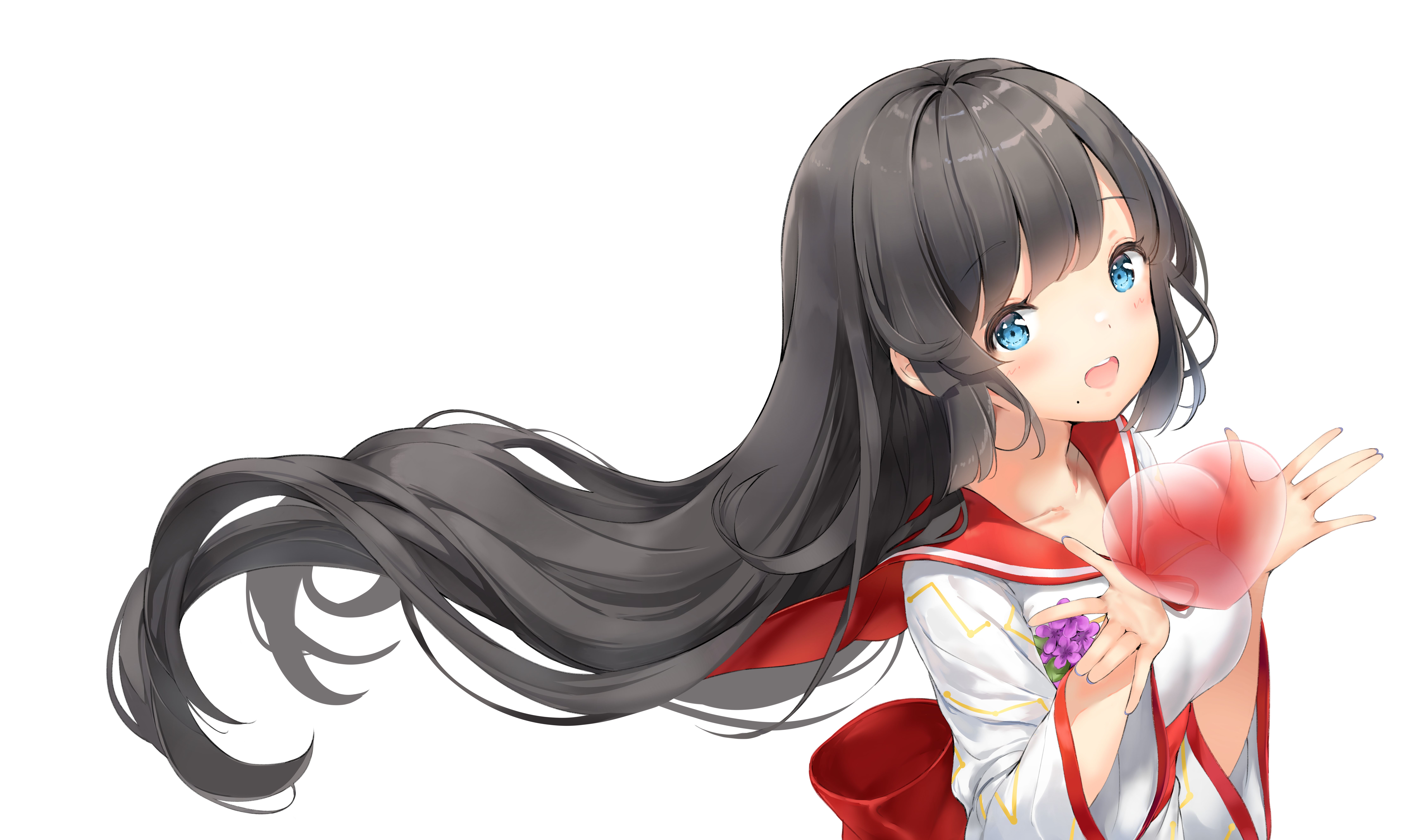 Download mobile wallpaper Anime, Girl, Long Hair for free.