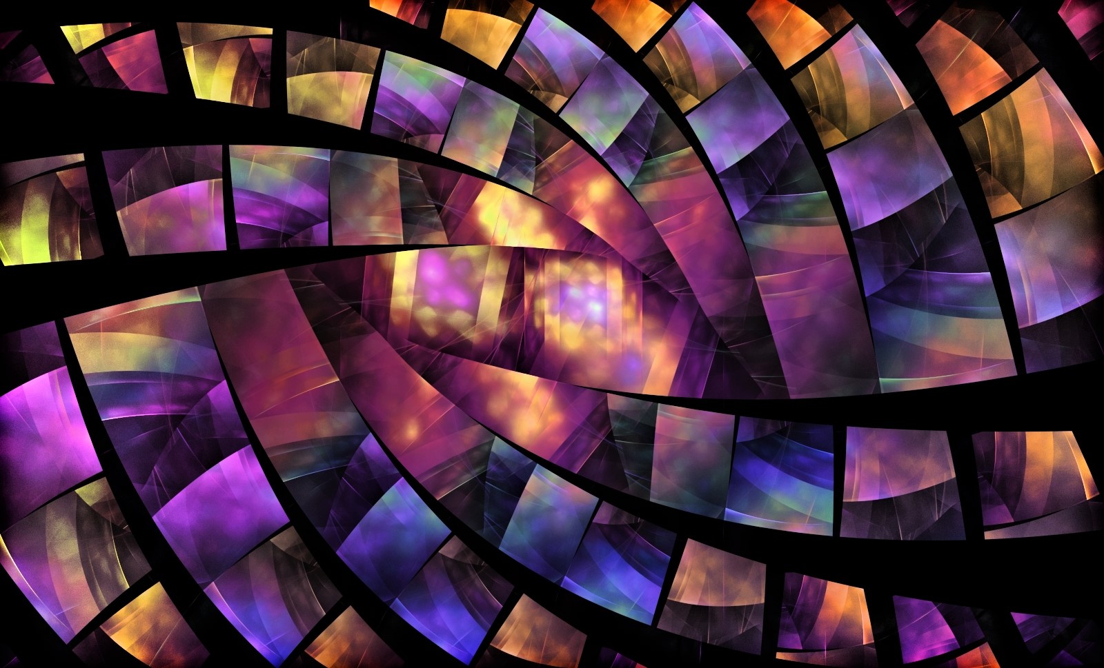 Download mobile wallpaper Abstract, Fractal, Purple, Colorful for free.