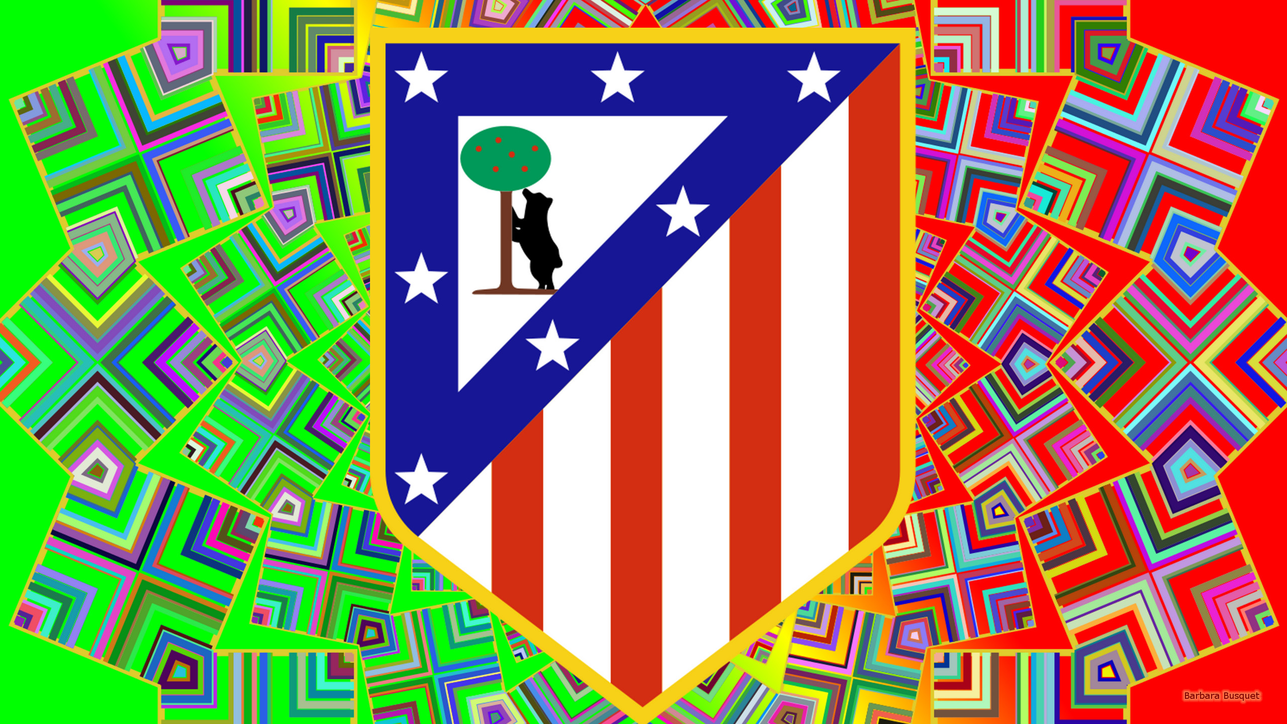 Free download wallpaper Sports, Logo, Emblem, Soccer, Atlético Madrid on your PC desktop