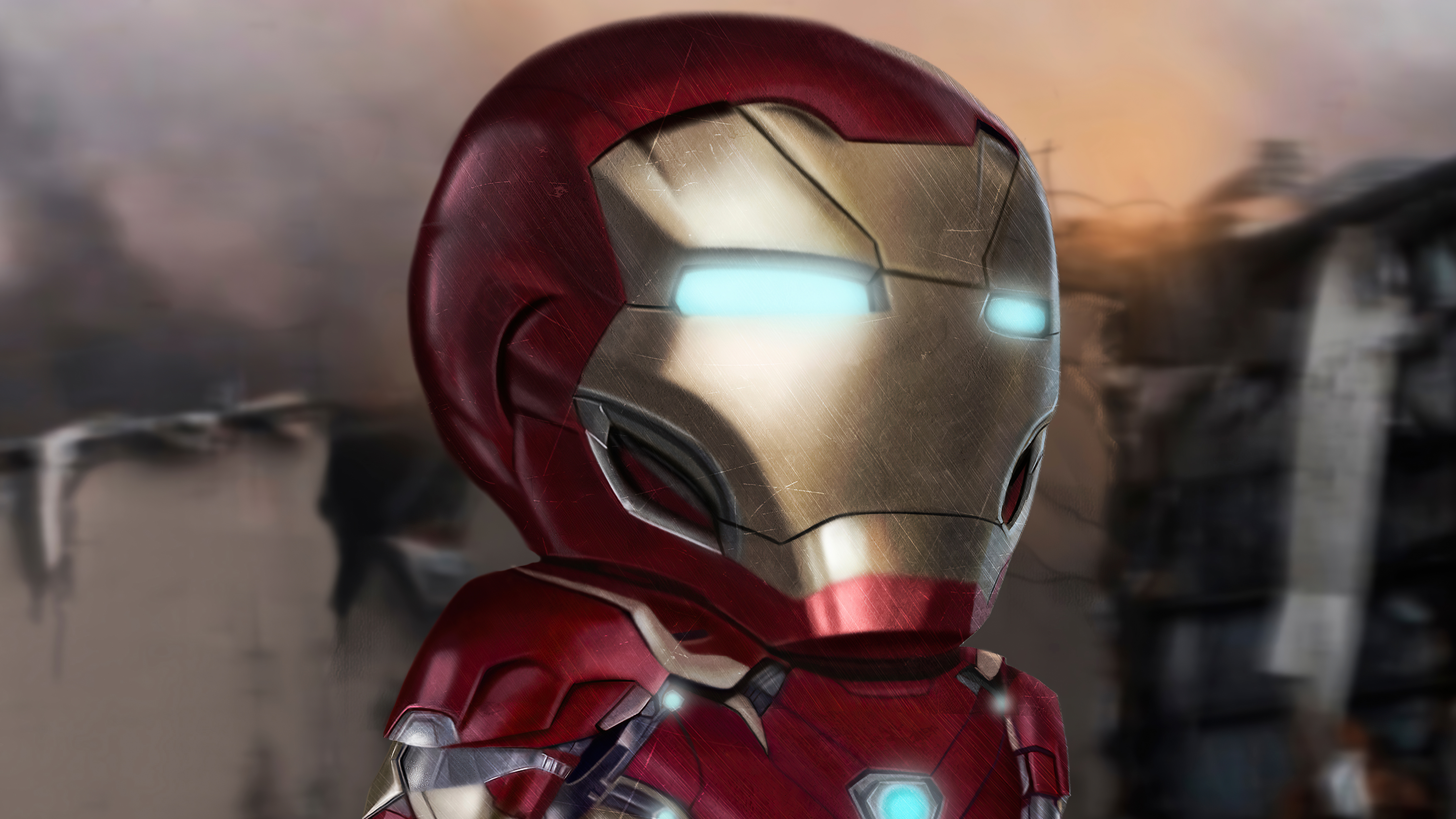 Téléchargez des papiers peints mobile Iron Man, Bande Dessinées, Chibi gratuitement.