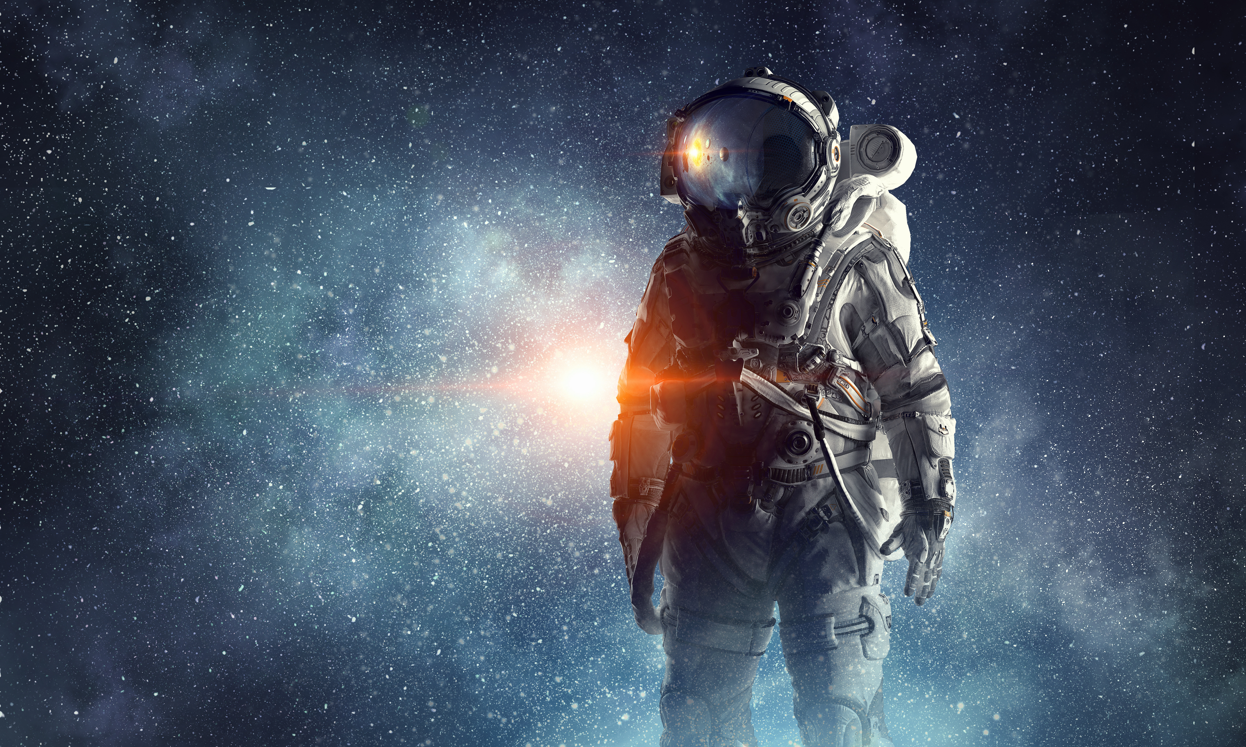 Download mobile wallpaper Sci Fi, Astronaut for free.