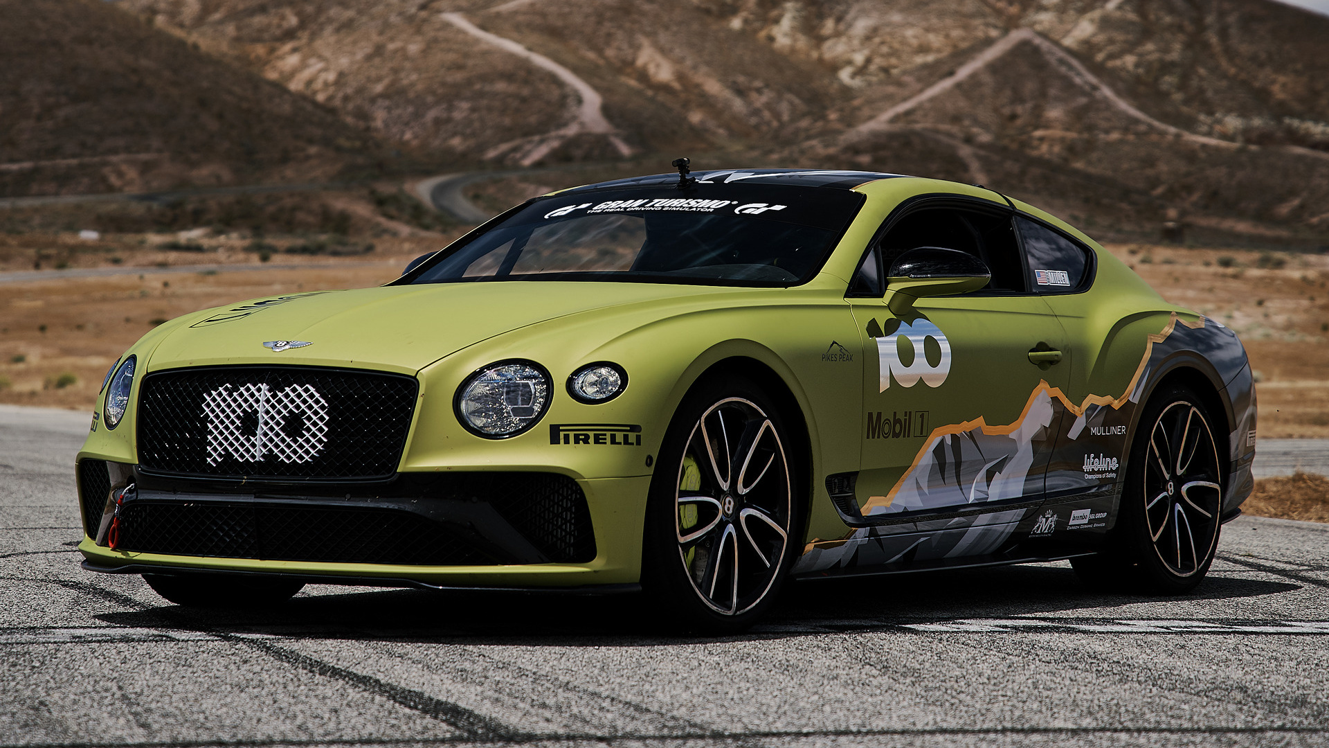 Los mejores fondos de pantalla de Bentley Continental Gt Pikes Peak para la pantalla del teléfono