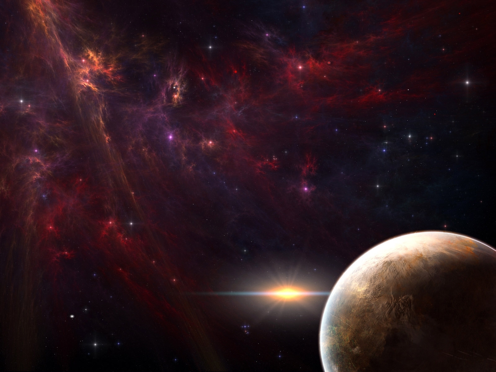 Free download wallpaper Background, Planets, Universe on your PC desktop