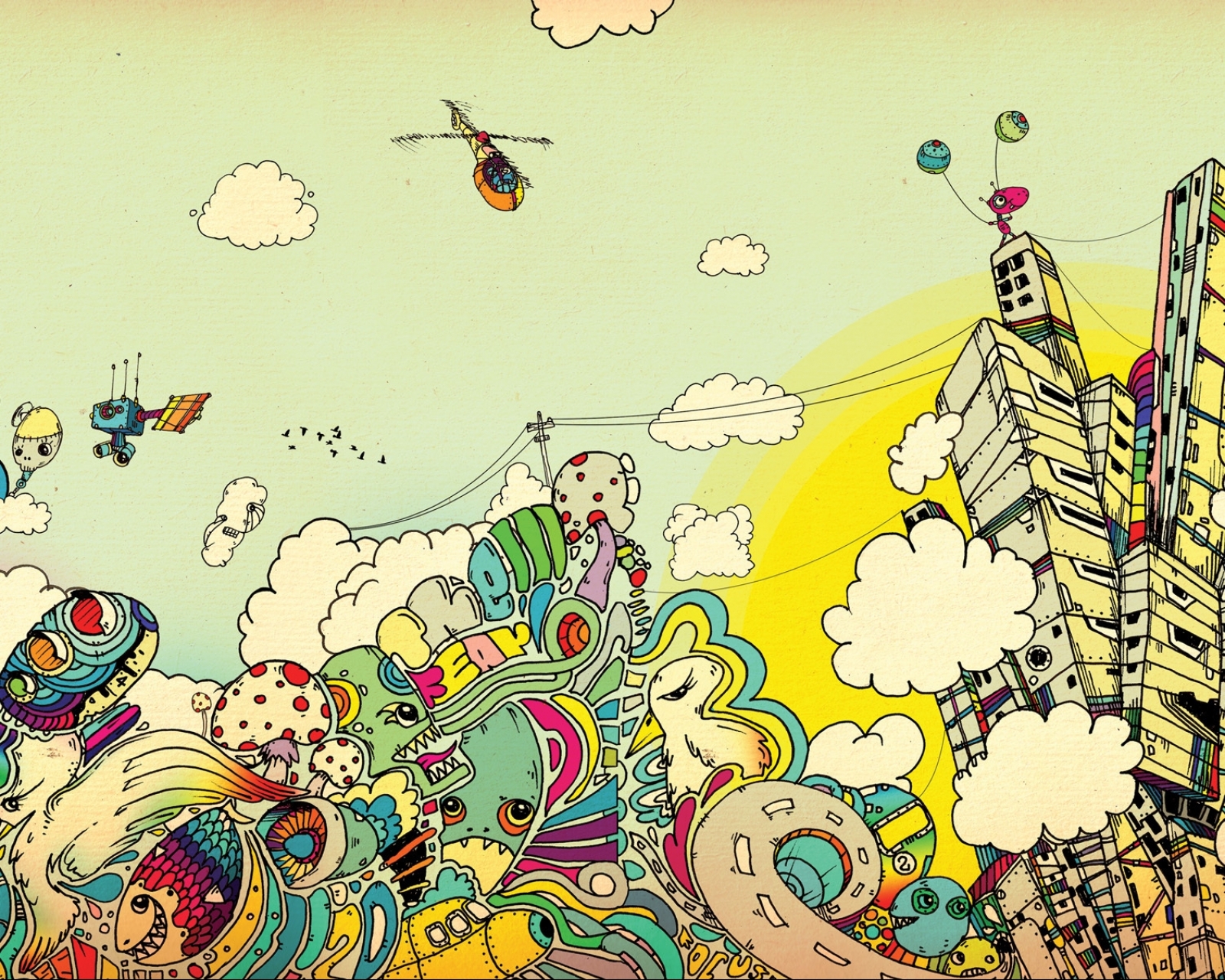 Free download wallpaper Artistic, Psychedelic on your PC desktop