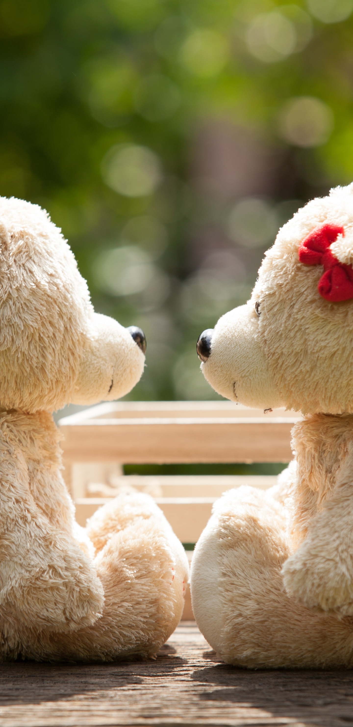 Download mobile wallpaper Love, Teddy Bear, Man Made, Stuffed Animal, Depth Of Field for free.