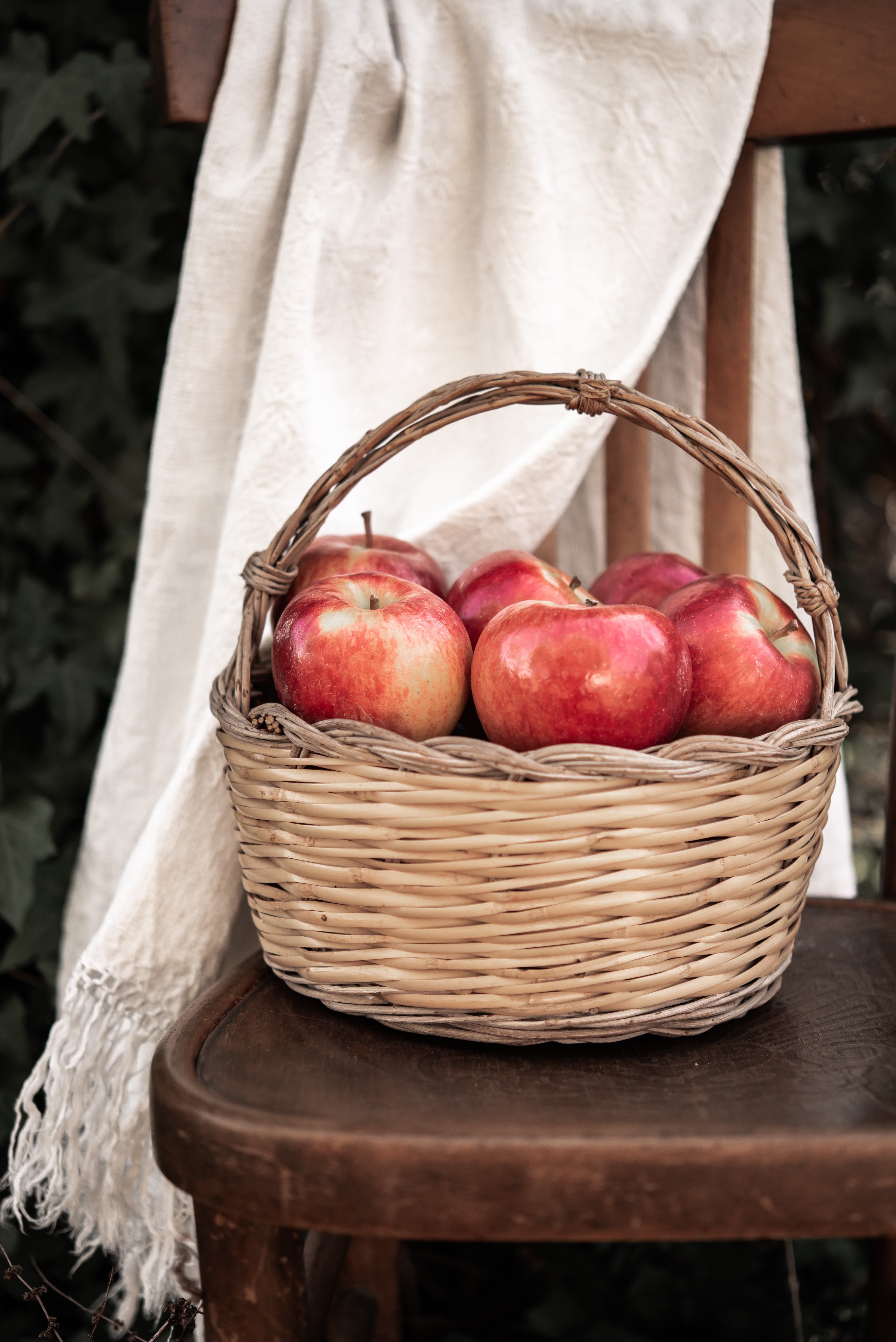 Téléchargez gratuitement l'image Panier, Pommes, Fruits, Nourriture sur le bureau de votre PC