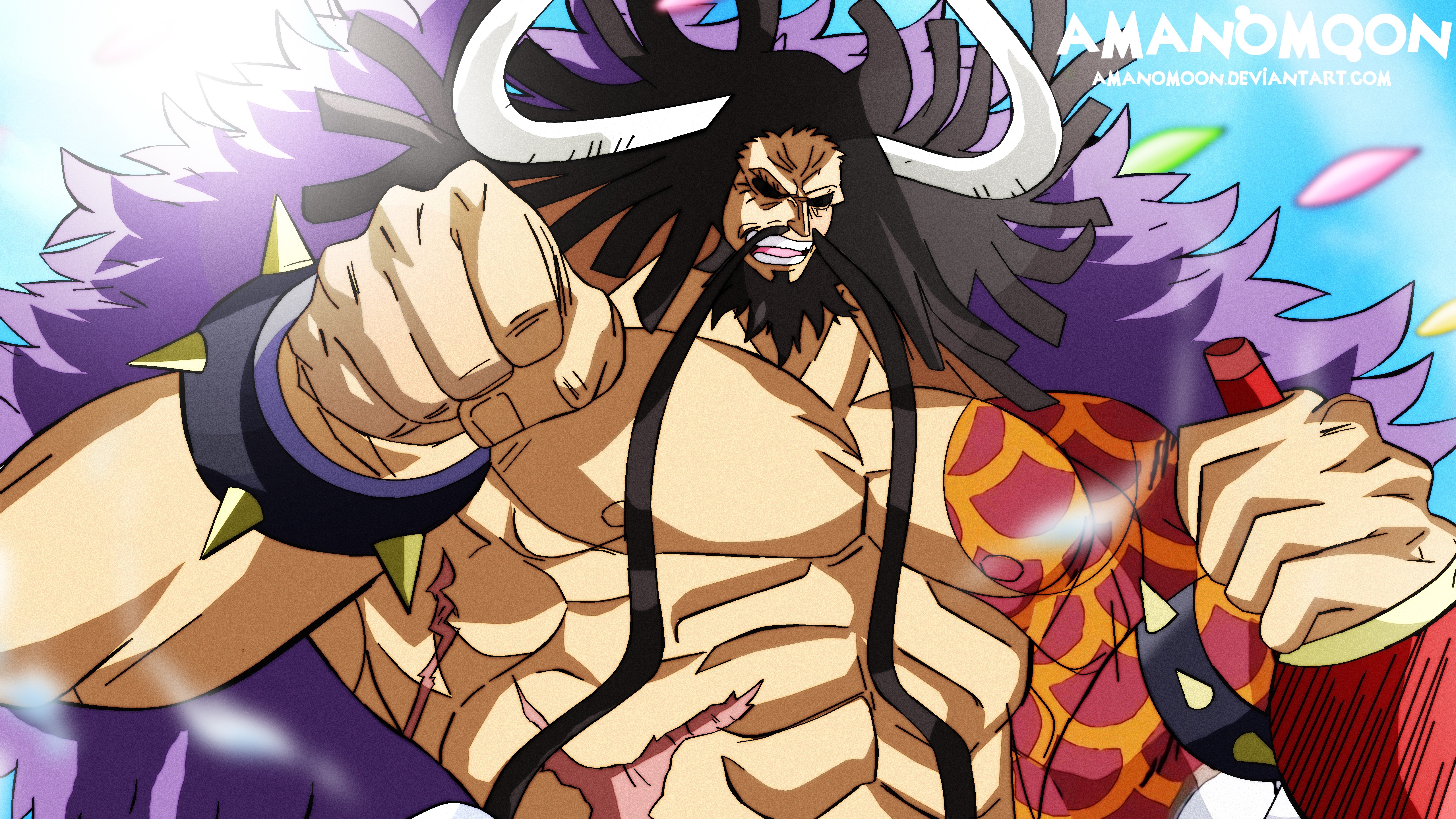 Free download wallpaper Anime, One Piece, Kaido (One Piece) on your PC desktop