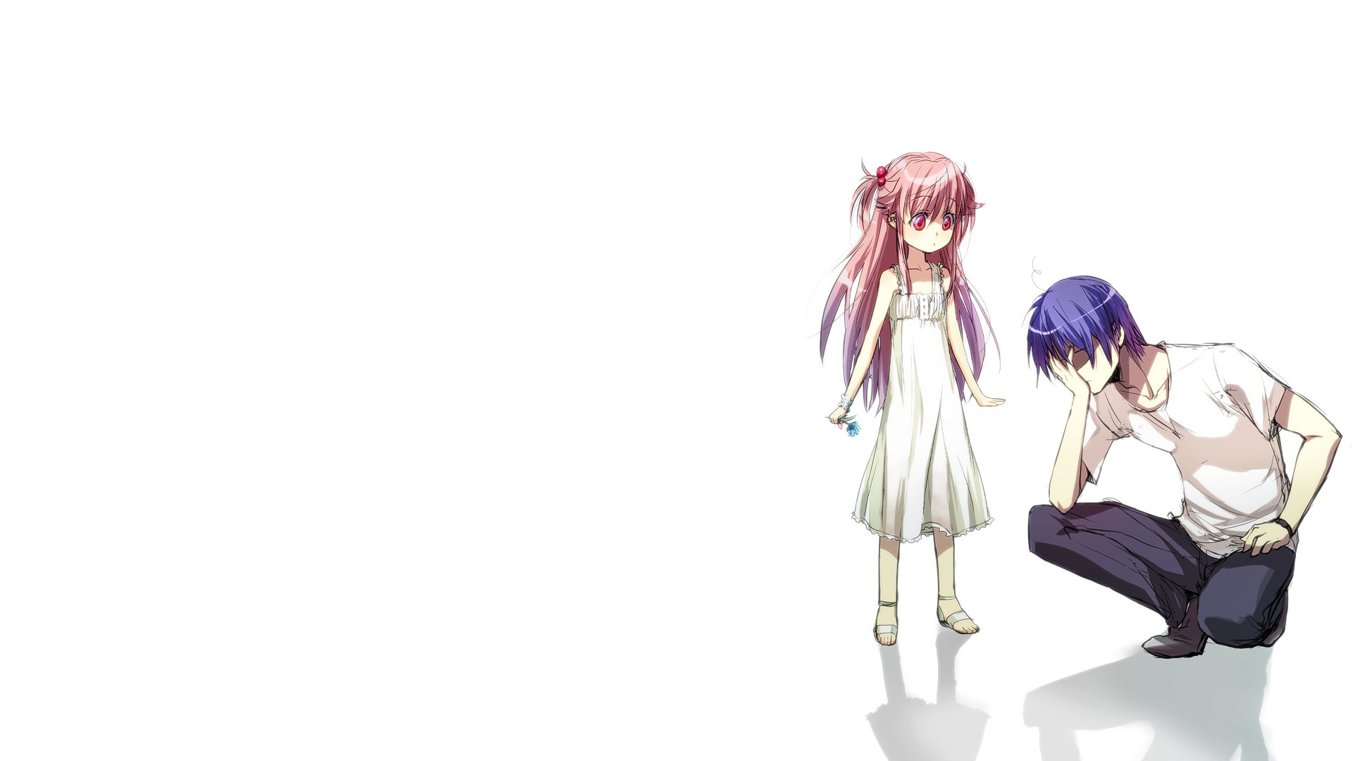 Laden Sie das Animes, Yui (Engel Schlägt!), Angel Beats!, Hinata Hideki-Bild kostenlos auf Ihren PC-Desktop herunter
