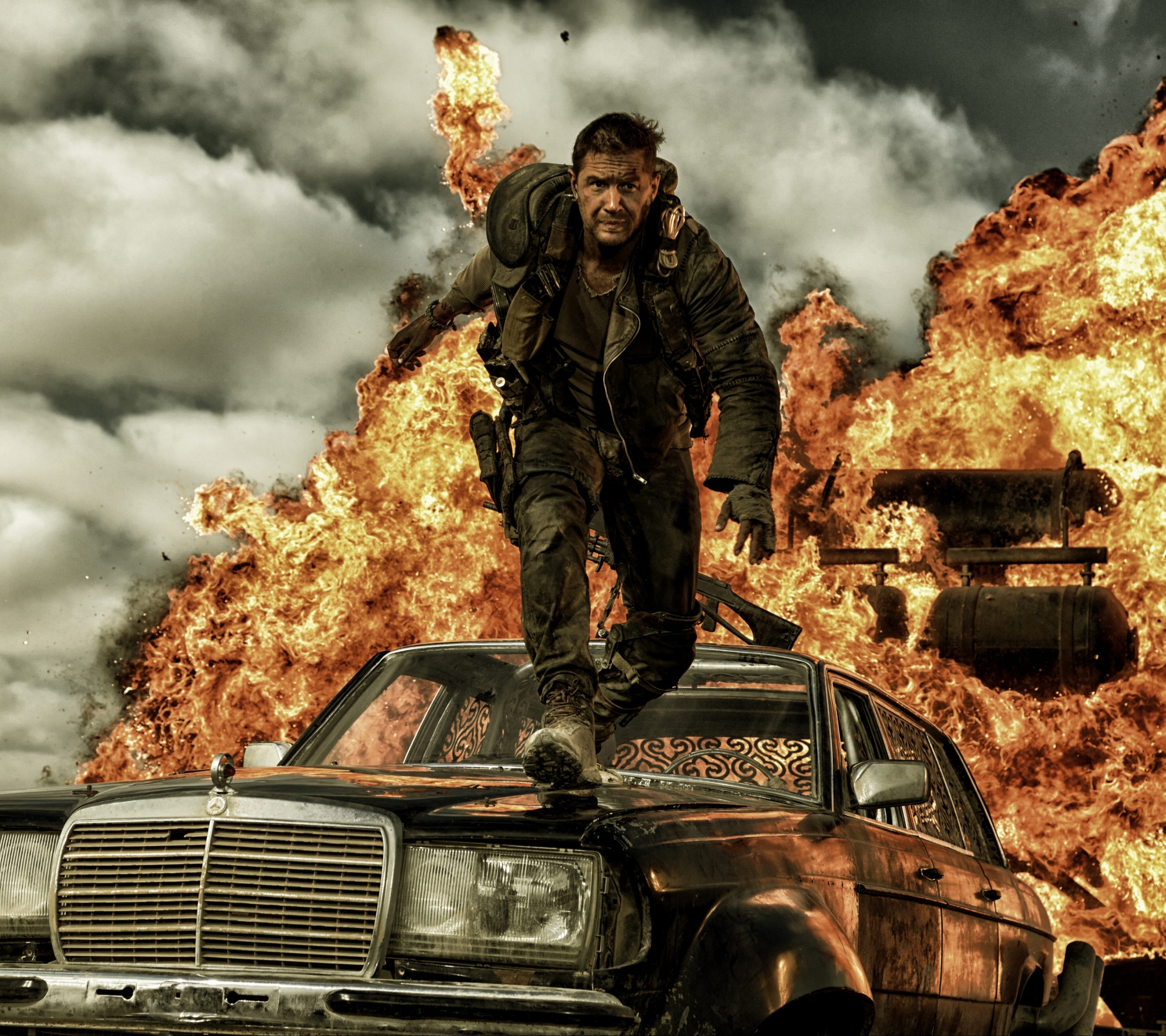 Téléchargez gratuitement l'image Tom Hardy, Film, Mad Max: Fury Road, Max Rockatanski sur le bureau de votre PC