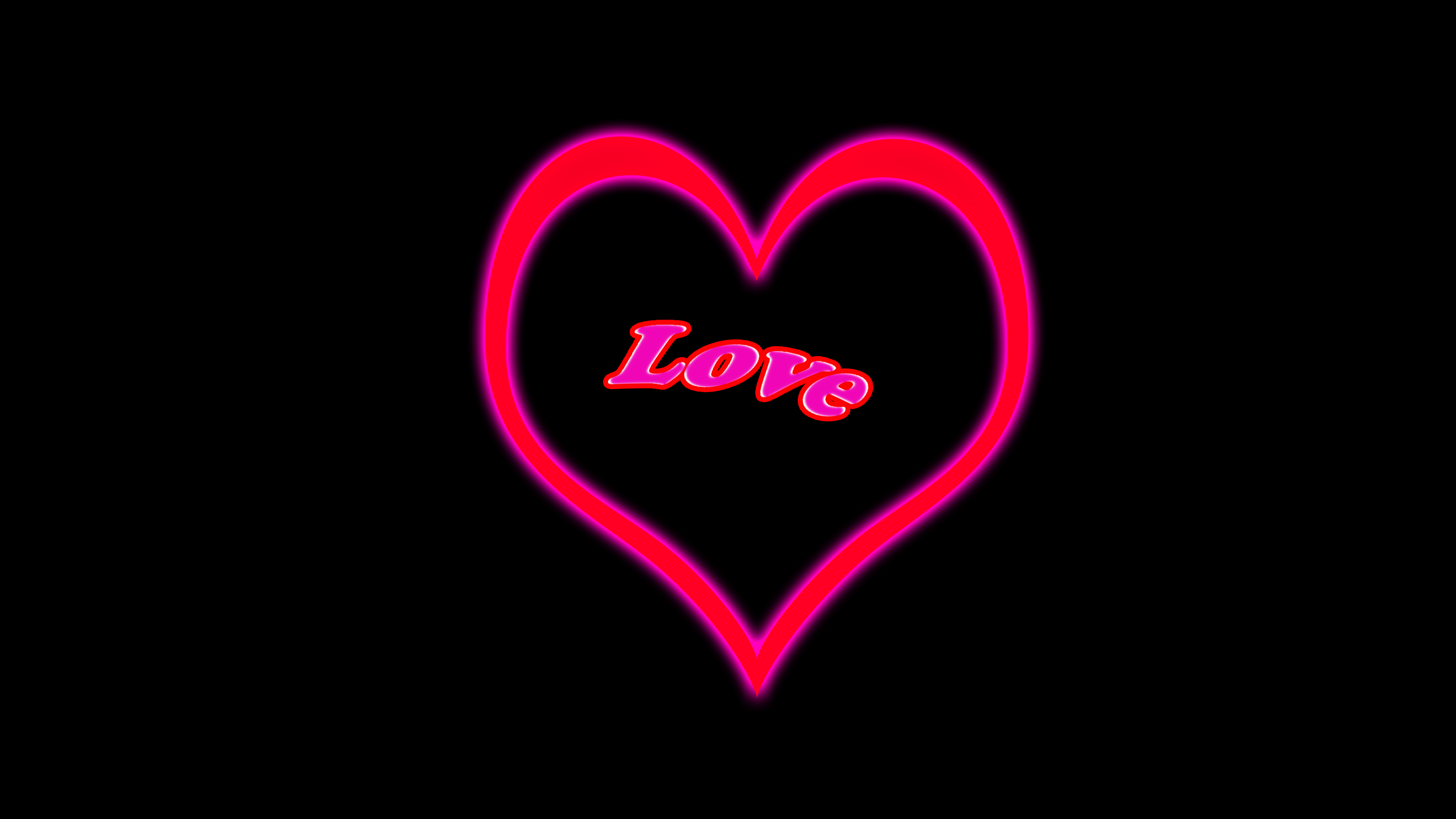 Download mobile wallpaper Pink, Love, Artistic for free.
