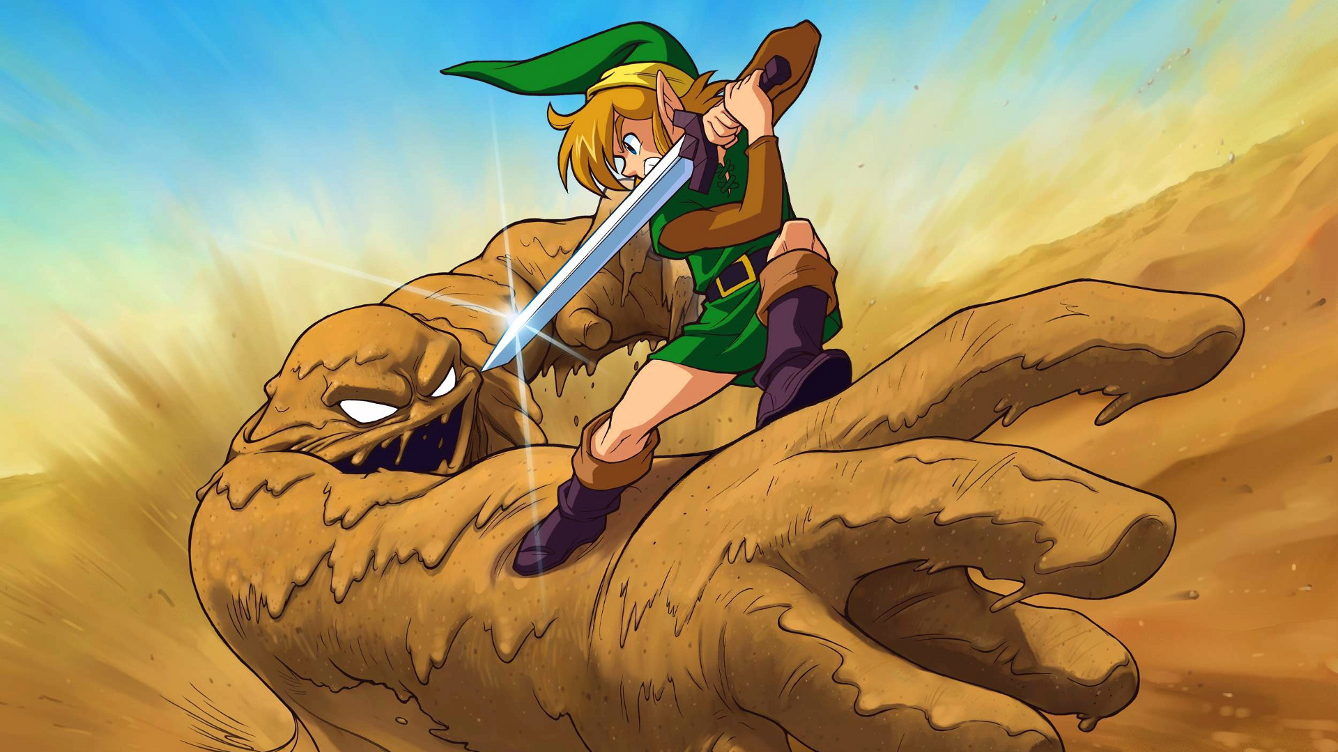 Handy-Wallpaper The Legend Of Zelda: A Link To The Past, Zelda, Computerspiele kostenlos herunterladen.