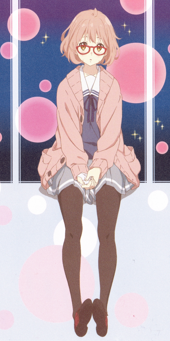 Handy-Wallpaper Animes, Mirai Kuriyama, Beyond The Boundary kostenlos herunterladen.