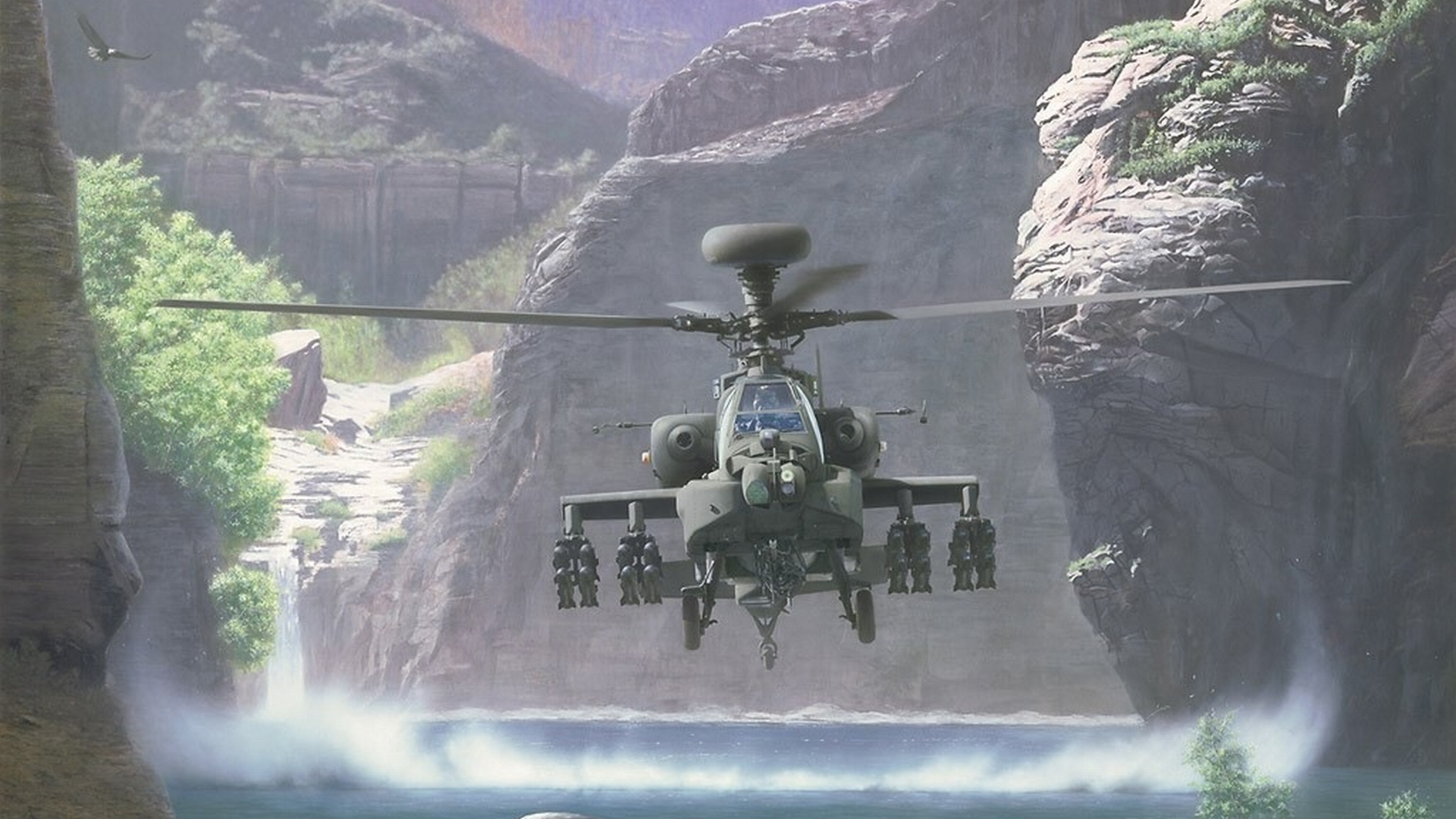 boeing ah 64 apache, military, military helicopters