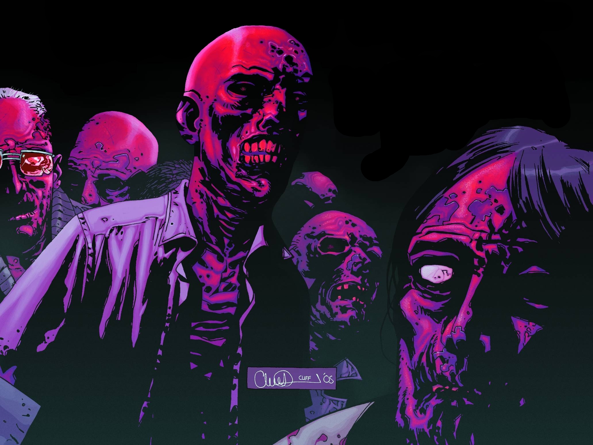 Baixe gratuitamente a imagem História Em Quadrinhos, Zumbi, The Walking Dead na área de trabalho do seu PC