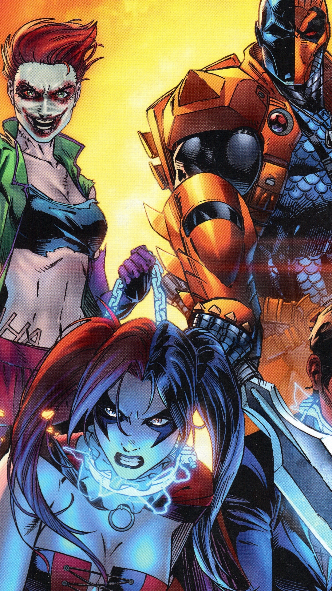 Baixar papel de parede para celular de História Em Quadrinhos, Harley Quinn, Dc Comics, Exterminador, Esquadrão Suicida gratuito.
