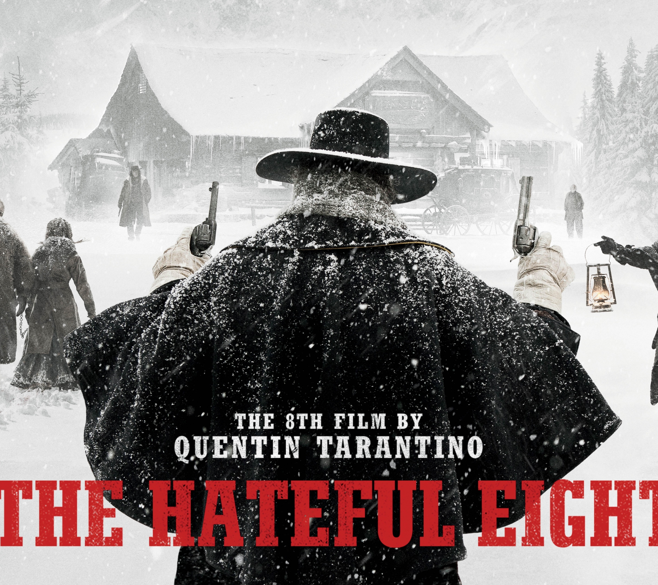 Laden Sie das Filme, The Hateful 8-Bild kostenlos auf Ihren PC-Desktop herunter