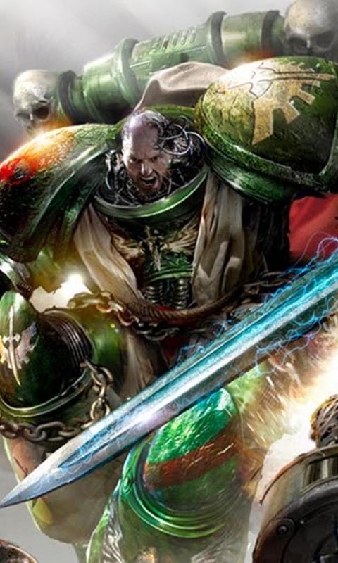 Download mobile wallpaper Warhammer, Warrior, Sci Fi, Warhammer 40K, Video Game for free.