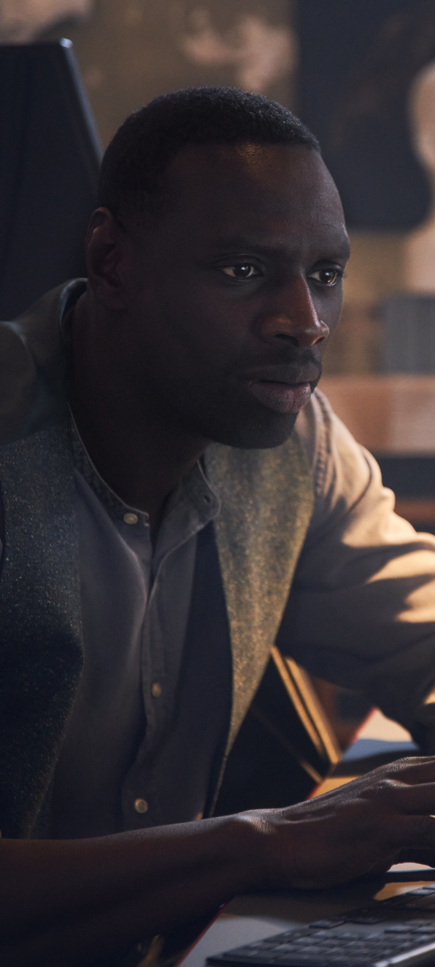 Download mobile wallpaper Tv Show, Omar Sy, Lupin for free.