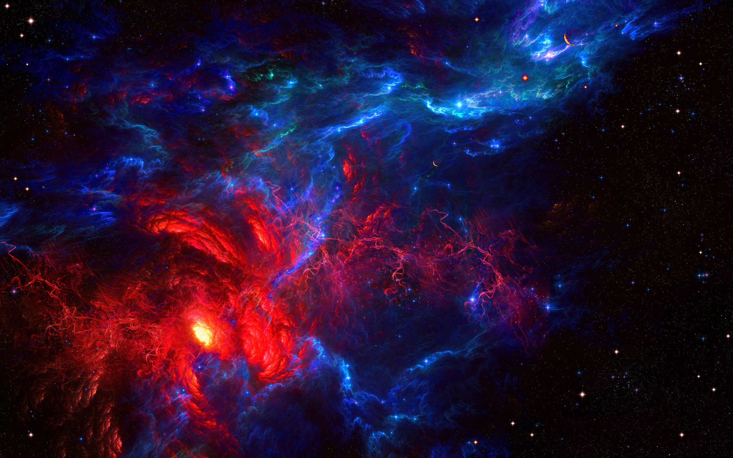 Free download wallpaper Stars, Nebula, Sci Fi on your PC desktop