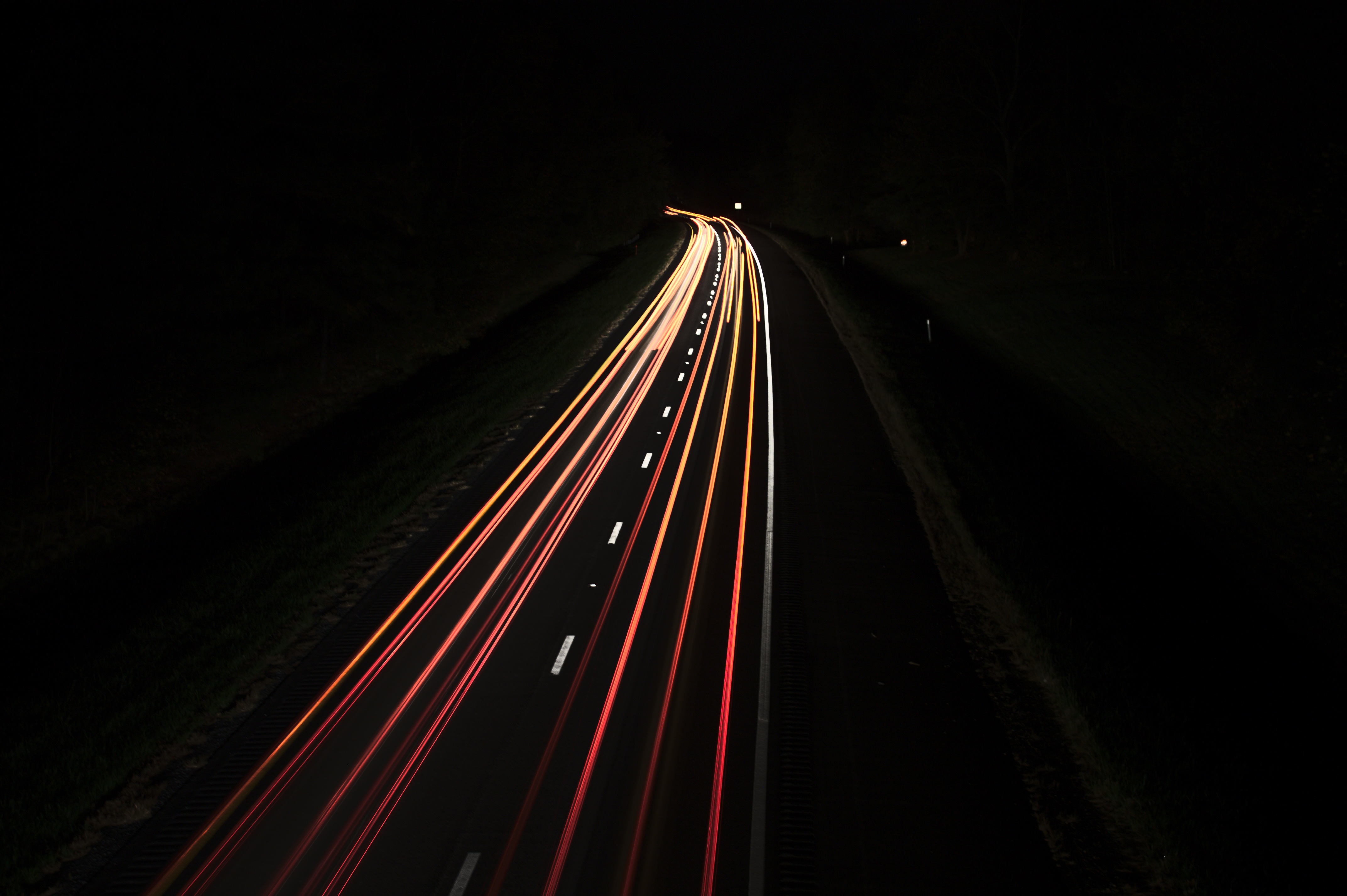 Free download wallpaper Night, Light, Road, Markup, Cities, Shine, Turn on your PC desktop
