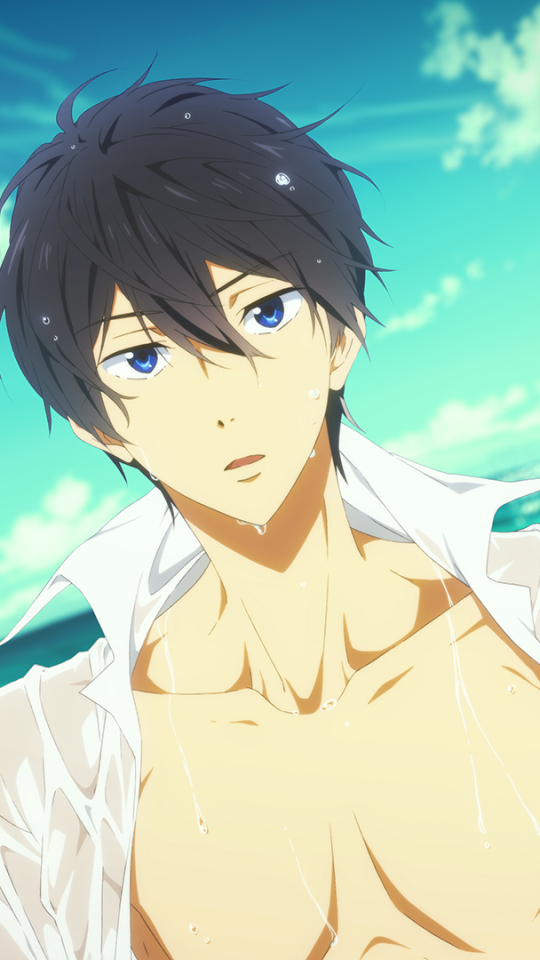 Handy-Wallpaper Animes, Haruka Nanase (Kostenlos!), Frei! kostenlos herunterladen.