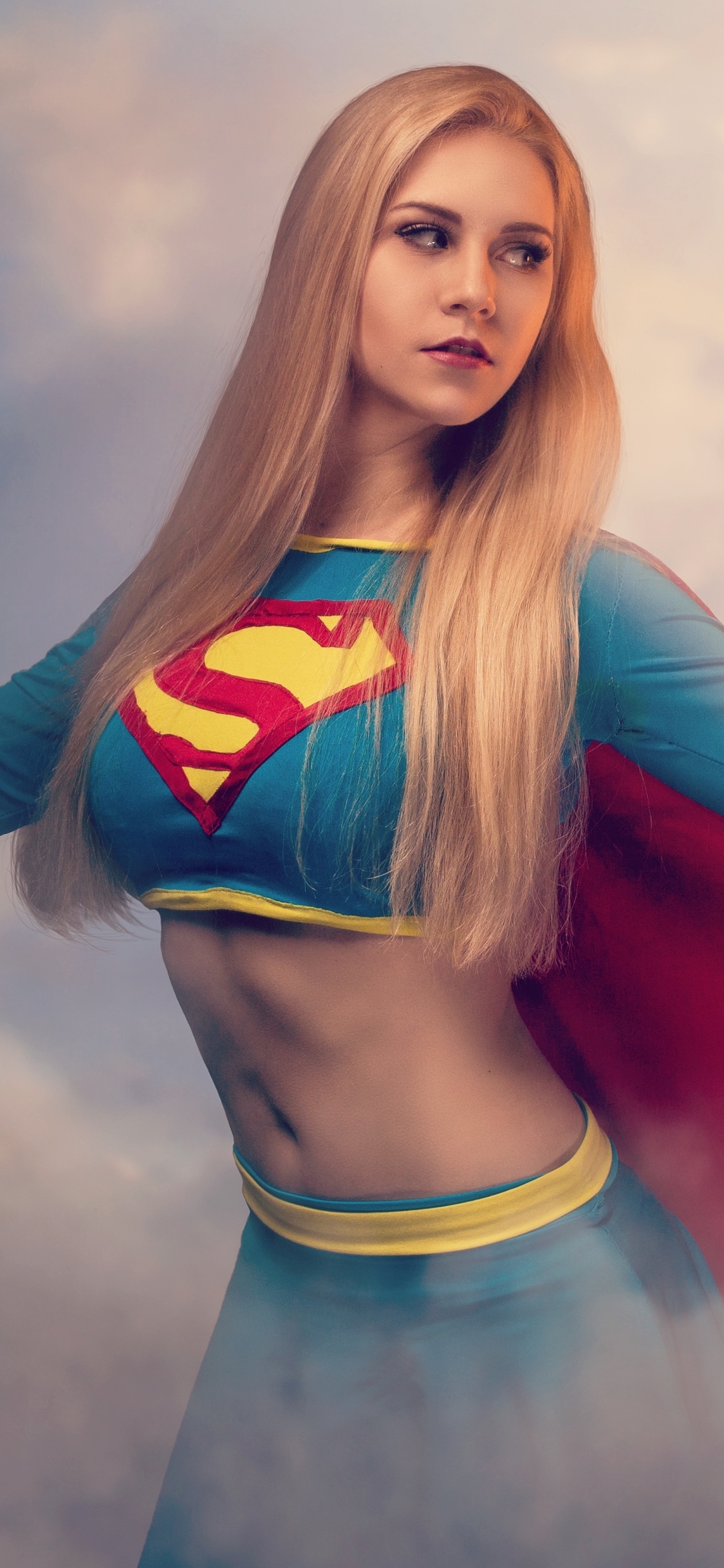 Download mobile wallpaper Blonde, Model, Women, Long Hair, Dc Comics, Cosplay for free.