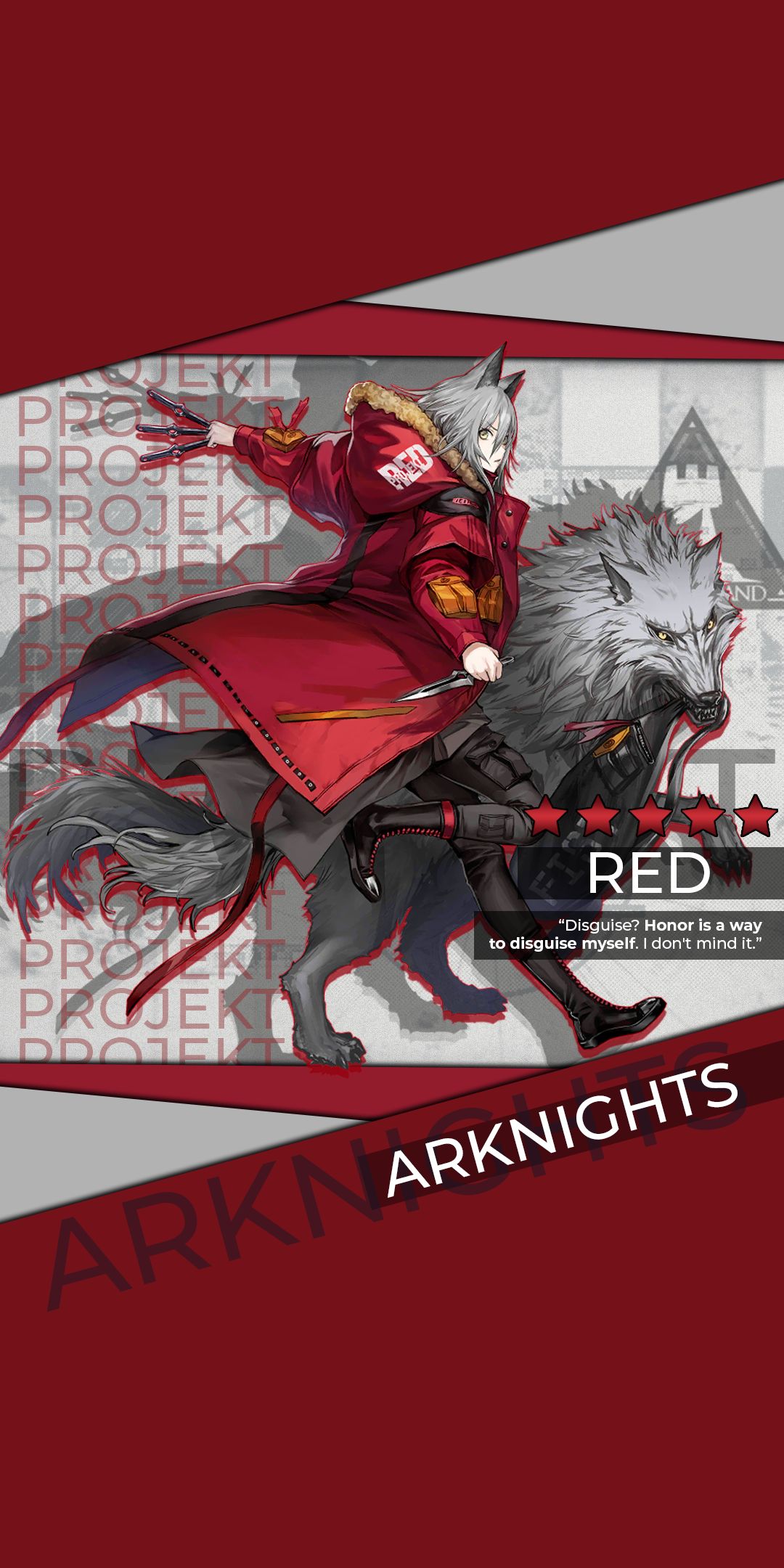 Die besten Projekt Red (Arknights)-Hintergründe für den Telefonbildschirm
