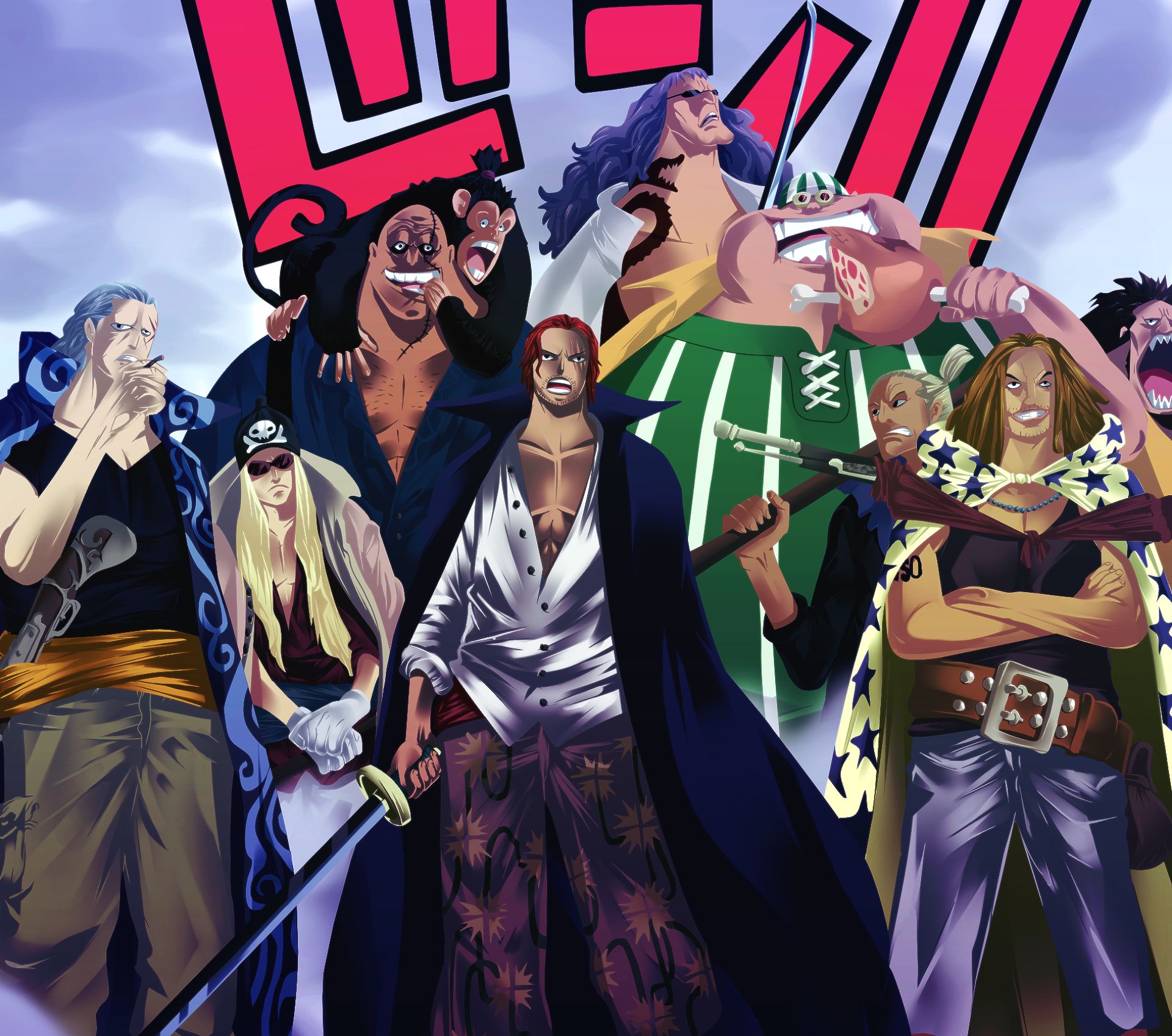 Популярні заставки і фони Rockstar (One Piece) на комп'ютер