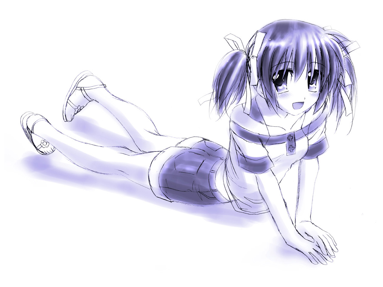 Handy-Wallpaper Animes, Clannad, Kotomi Ichinose kostenlos herunterladen.