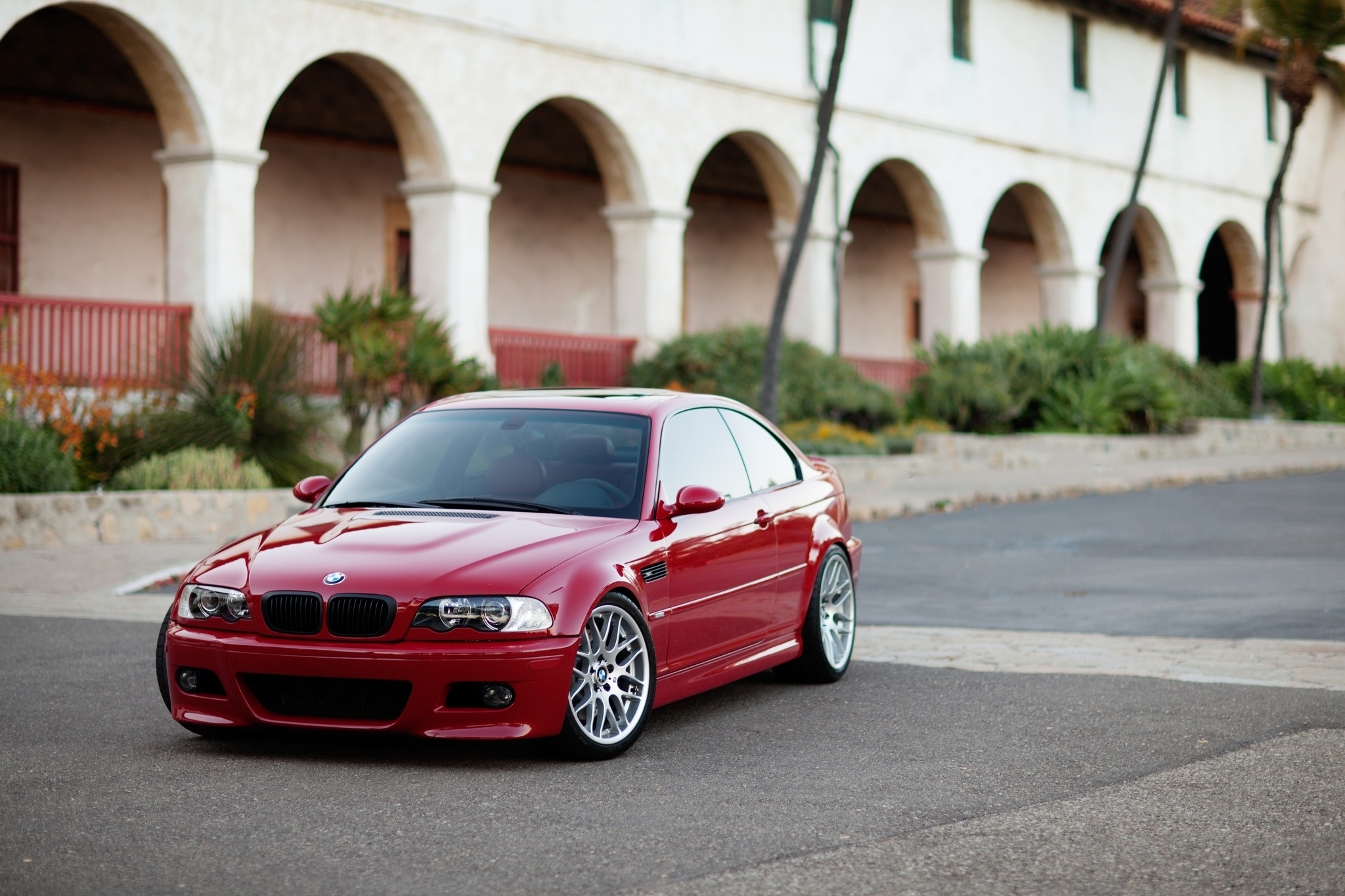 cars, e46, bmw, red, building, m3, coupe, compartment