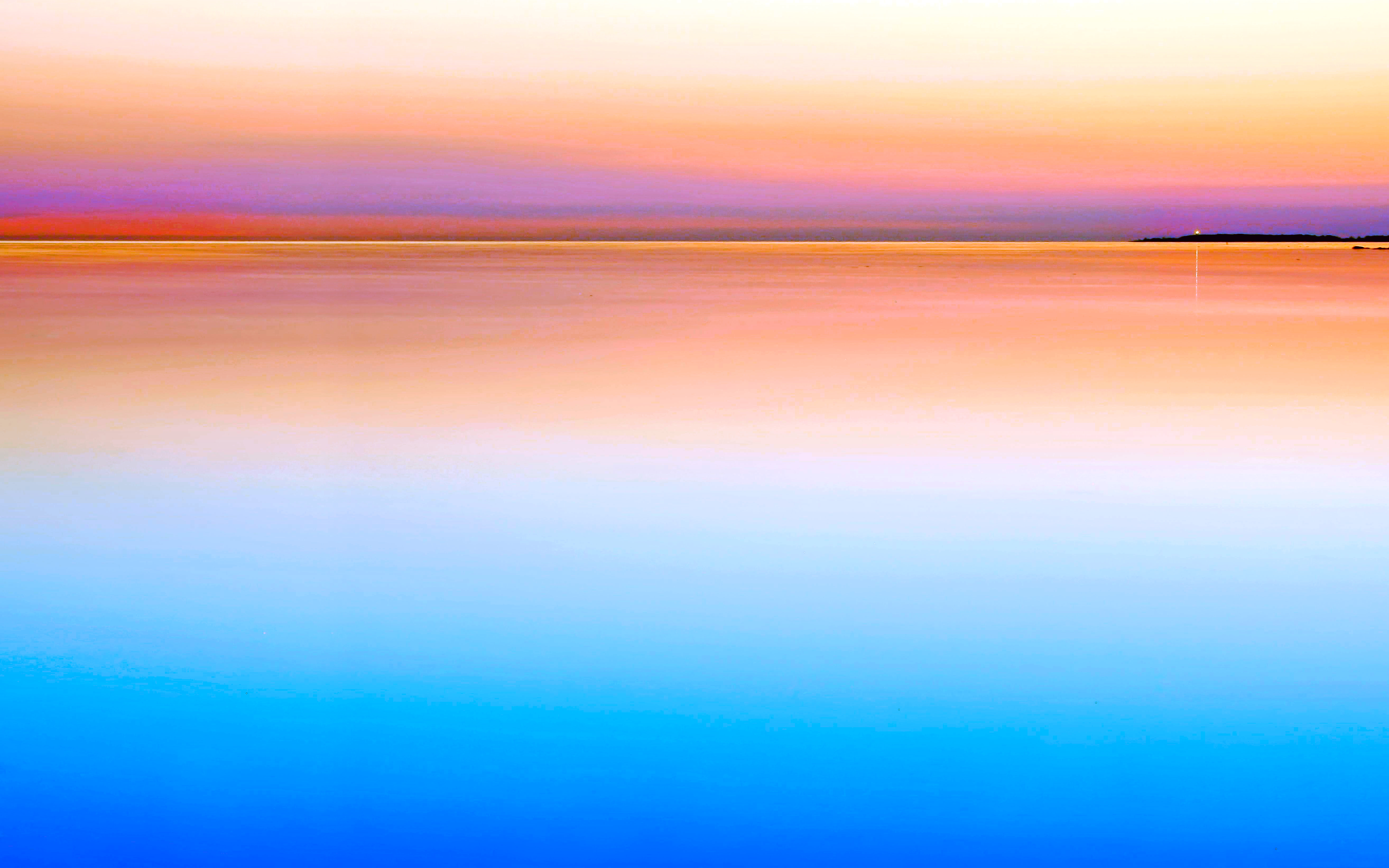 Laden Sie das Horizont, Bunt, Szene, Meer, Sonnenuntergang, Erde/natur-Bild kostenlos auf Ihren PC-Desktop herunter