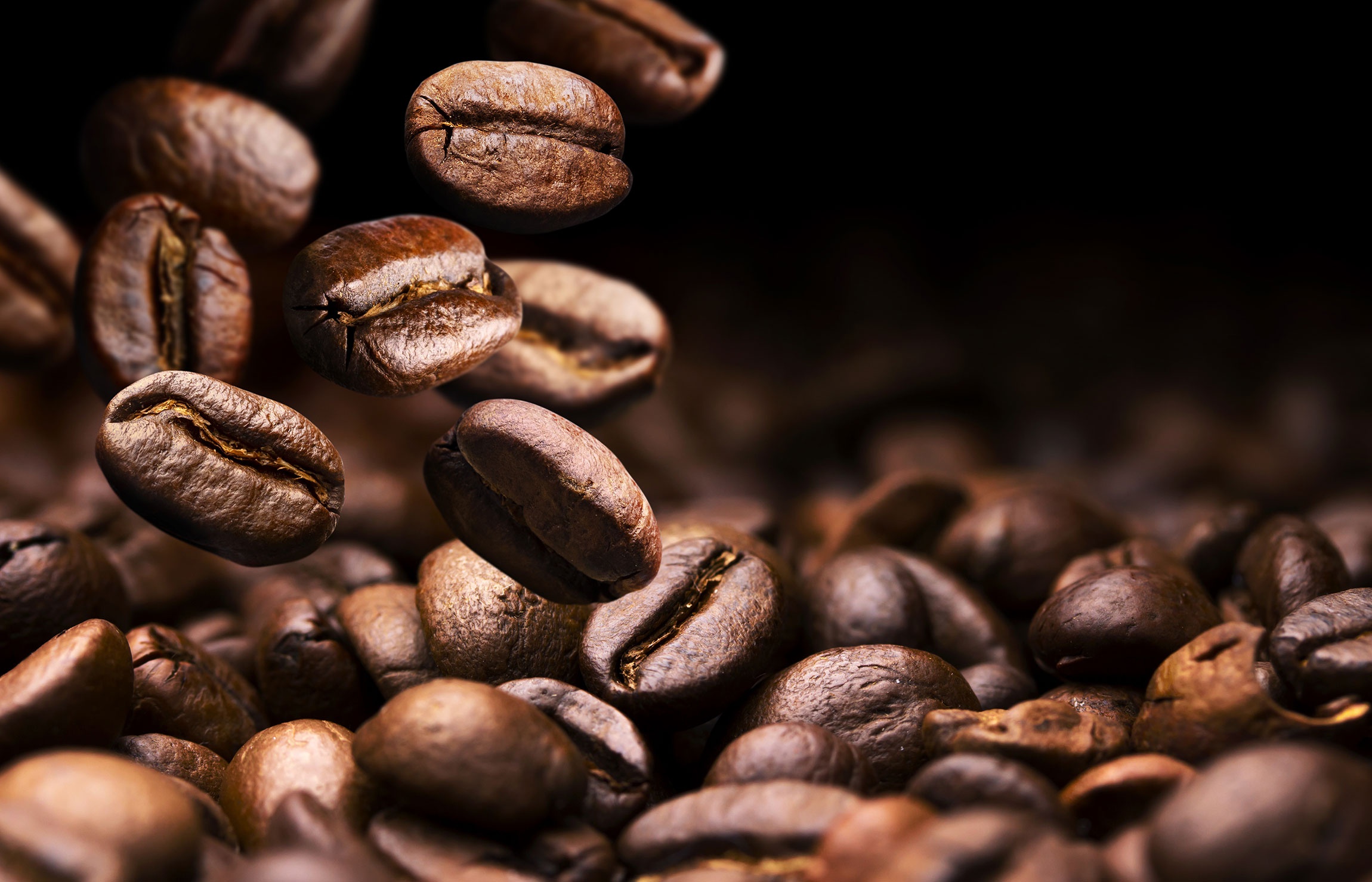 Download mobile wallpaper Food, Coffee, Macro, Coffee Beans for free.