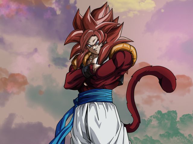 Descarga gratuita de fondo de pantalla para móvil de Esfera Del Dragón, Animado, Dragon Ball Gt, Gogeta (Bola De Dragon).