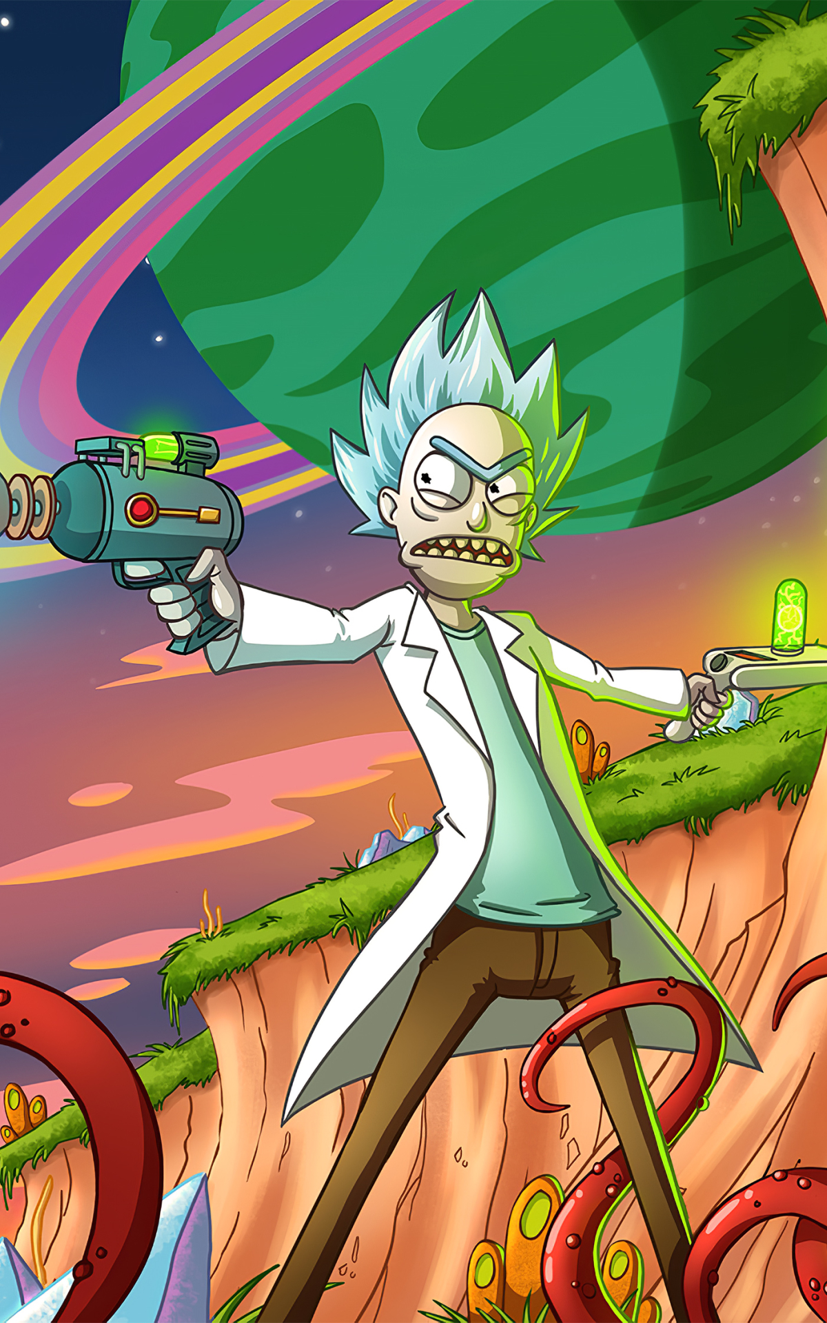 Descarga gratuita de fondo de pantalla para móvil de Series De Televisión, Rick Sanchez, Rick Y Morty.