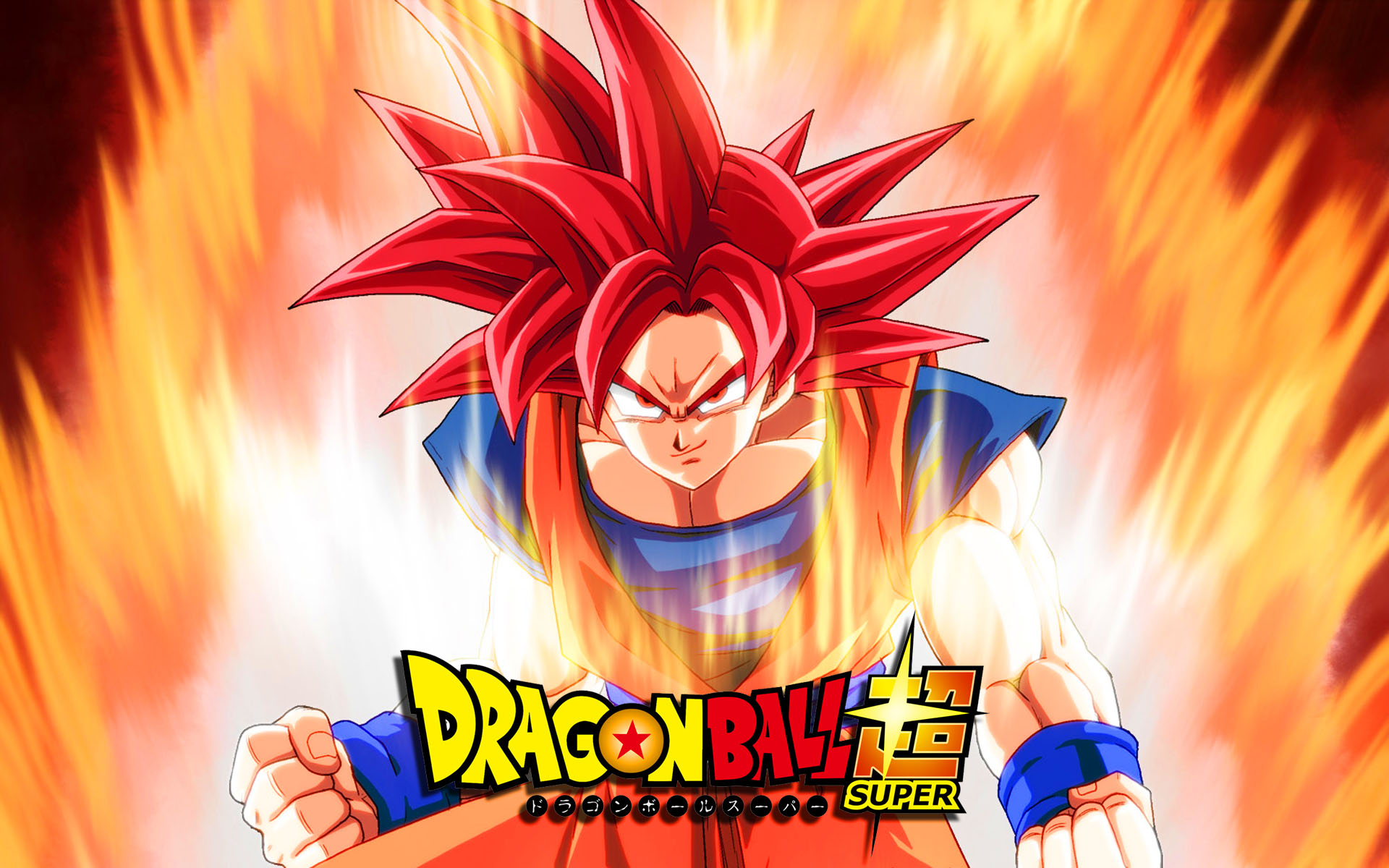 369882 Hintergrundbild herunterladen animes, dragonball super, son goku, super saiyajin gott, dragon ball: doragon bôru - Bildschirmschoner und Bilder kostenlos