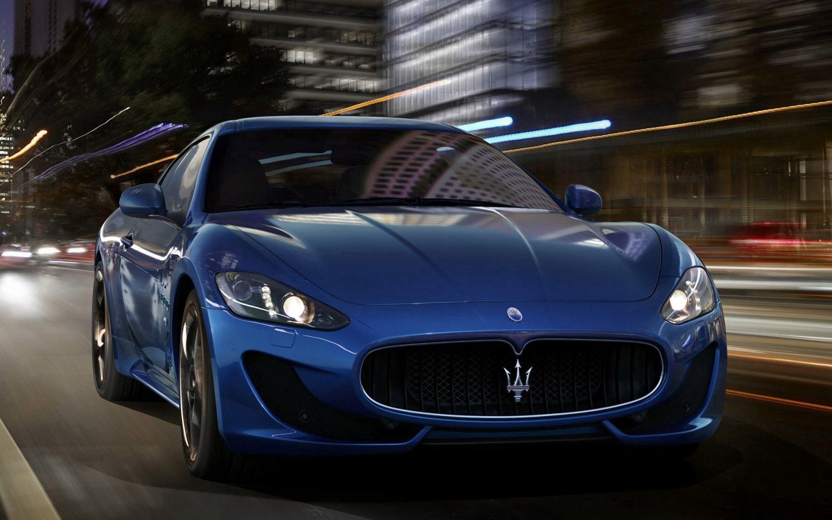 maserati, cars, car, machine, speed, street cell phone wallpapers