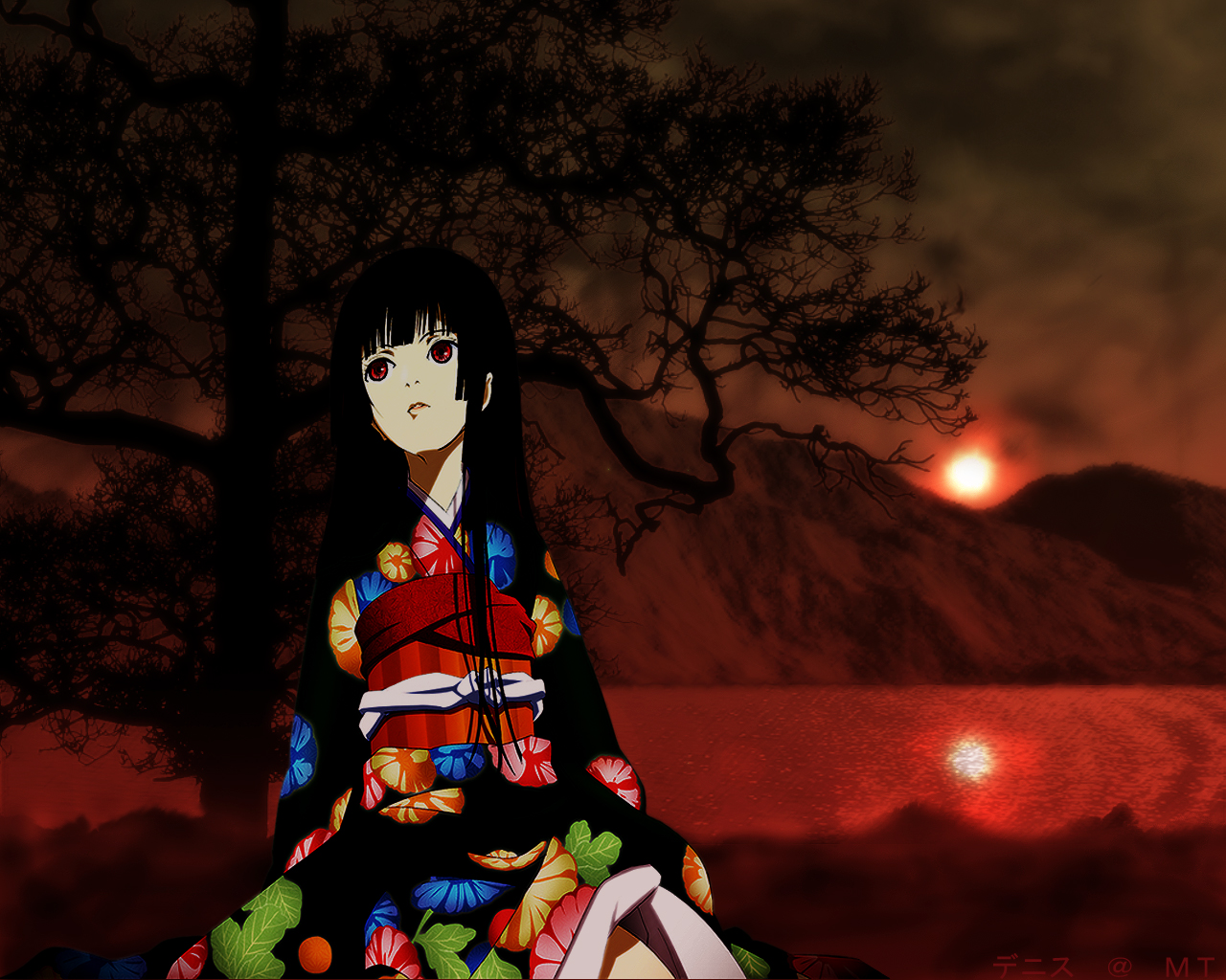 Download mobile wallpaper Anime, Jigoku Shōjo for free.