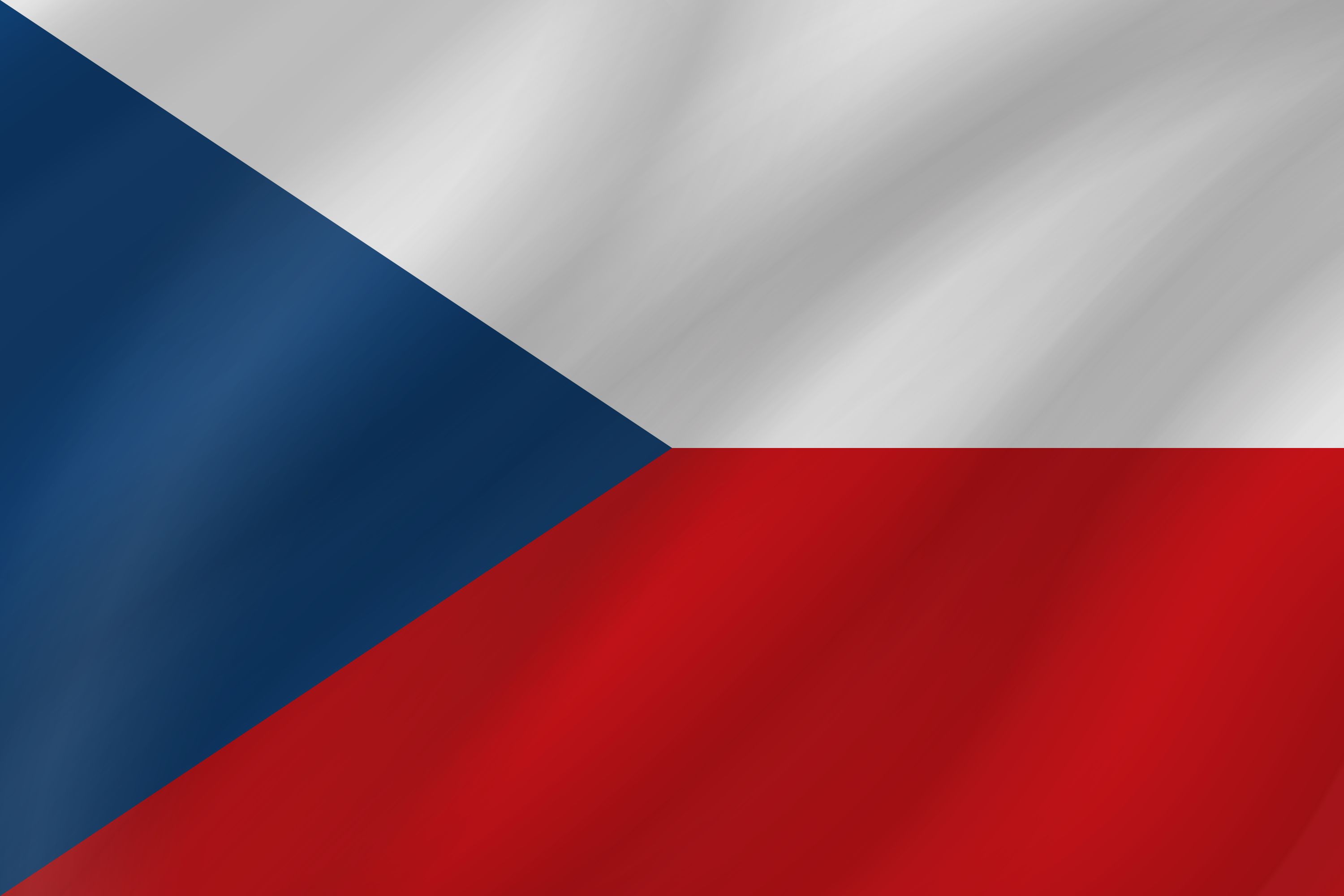 Скачать обои бесплатно Флаги, Разное, Флаг, Флаг Чешской Республики картинка на рабочий стол ПК