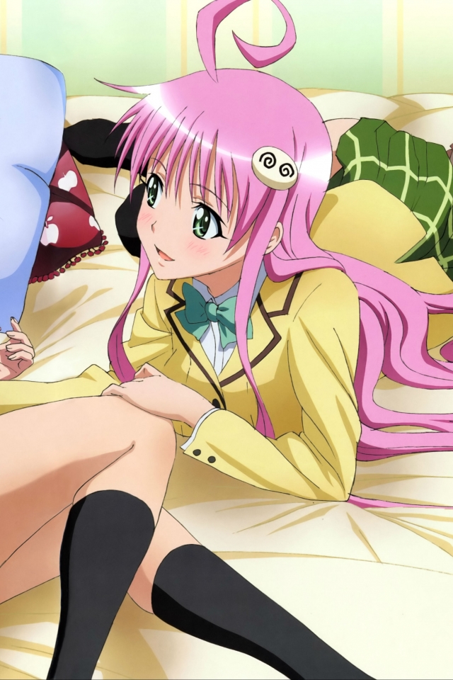 Download mobile wallpaper Anime, To Love Ru, Lala Satalin Deviluke, Haruna Sairenji for free.