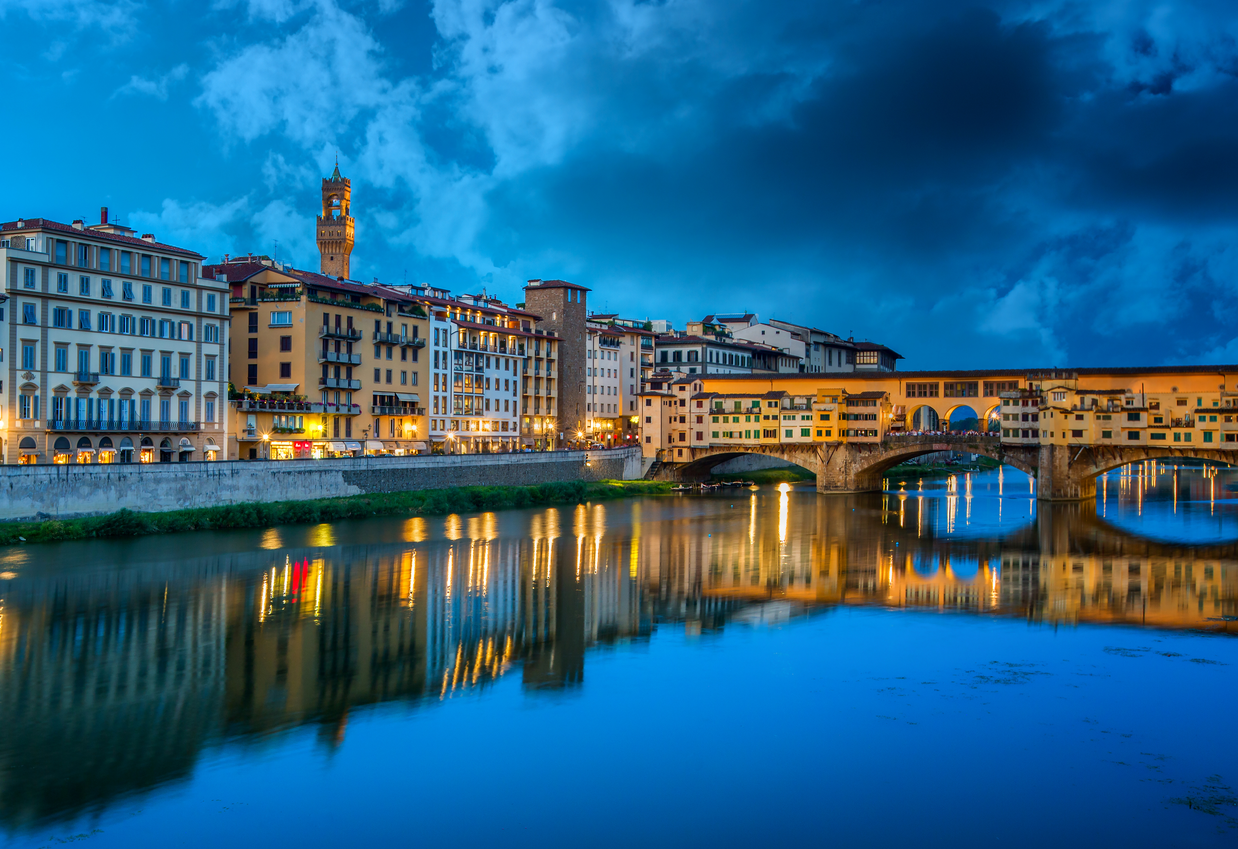 Die besten Ponte Vecchio-Hintergründe für den Telefonbildschirm