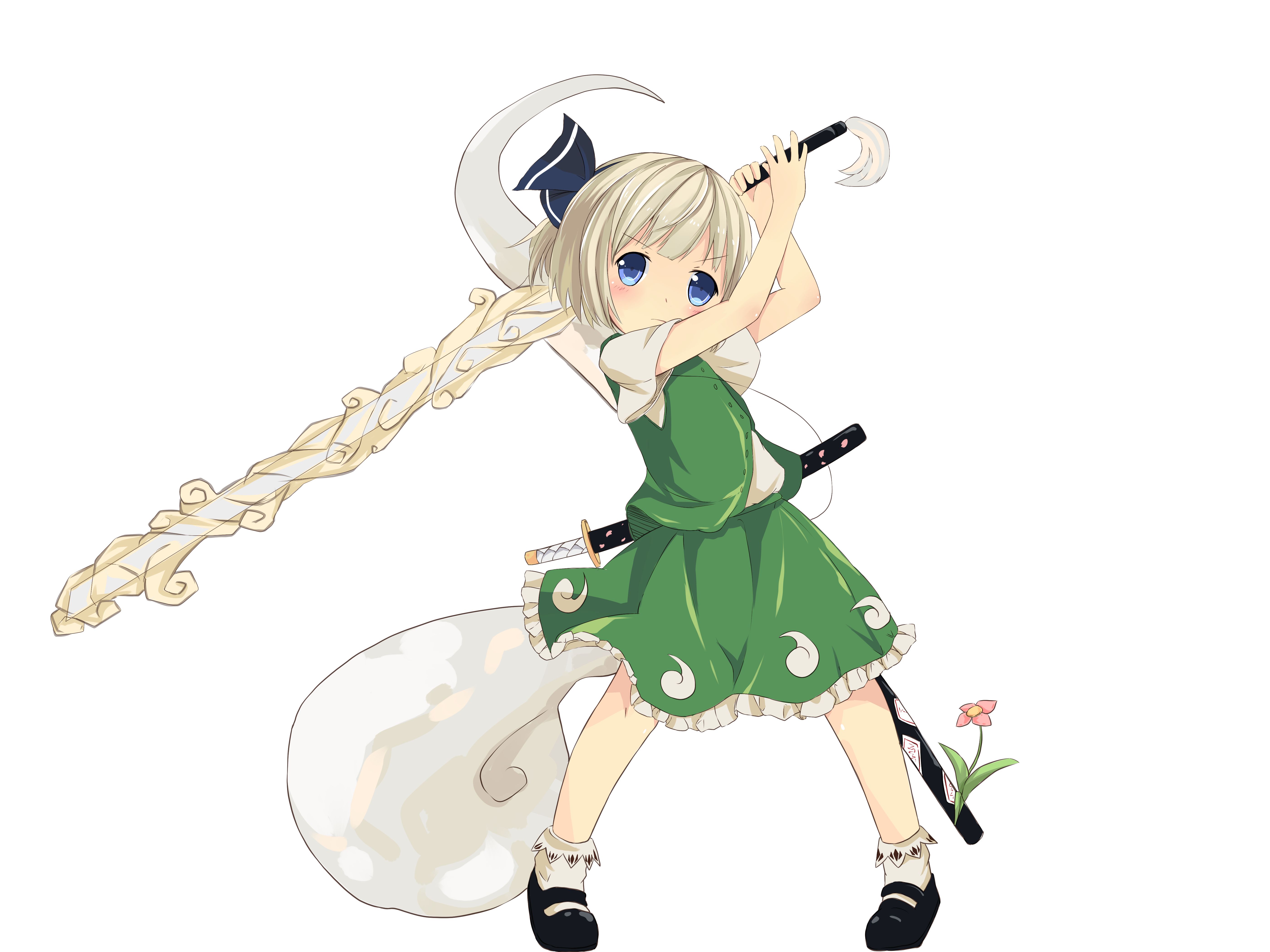 Handy-Wallpaper Animes, Tuhu, Youmu Konpaku kostenlos herunterladen.