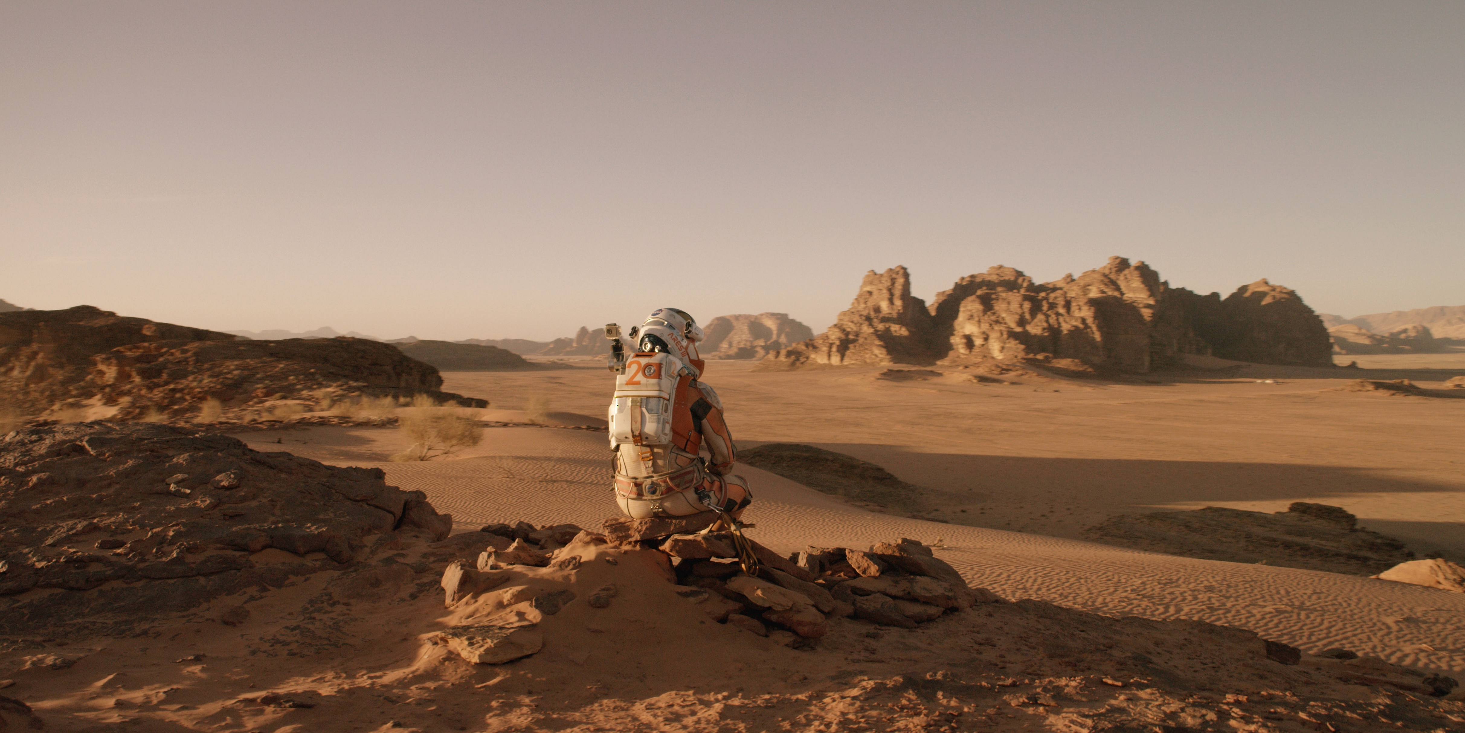 Laden Sie Der Marsianer Rettet Mark Watney HD-Desktop-Hintergründe herunter