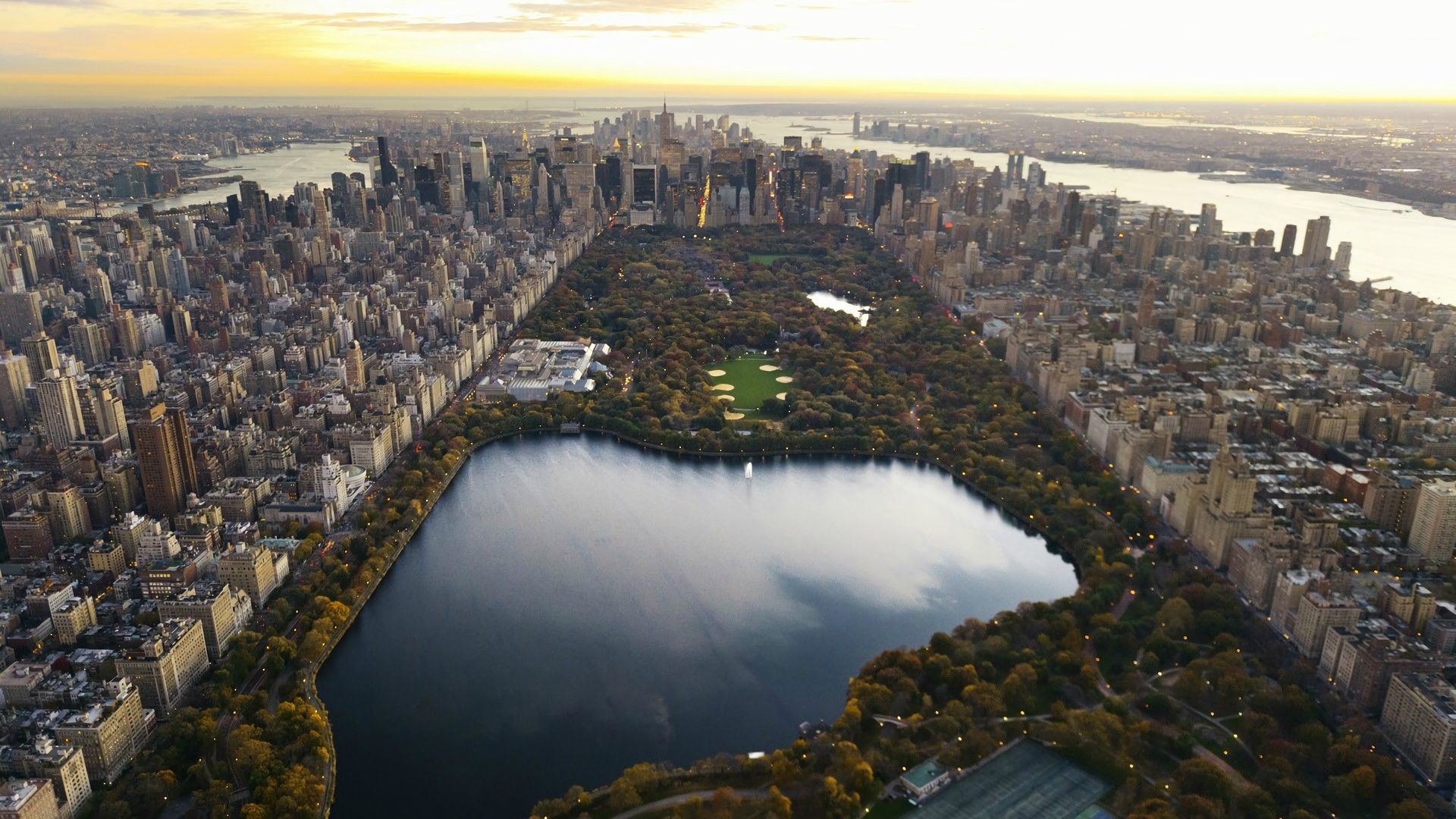 central park, man made, aerial, cityscape, lake, manhattan, new york, park