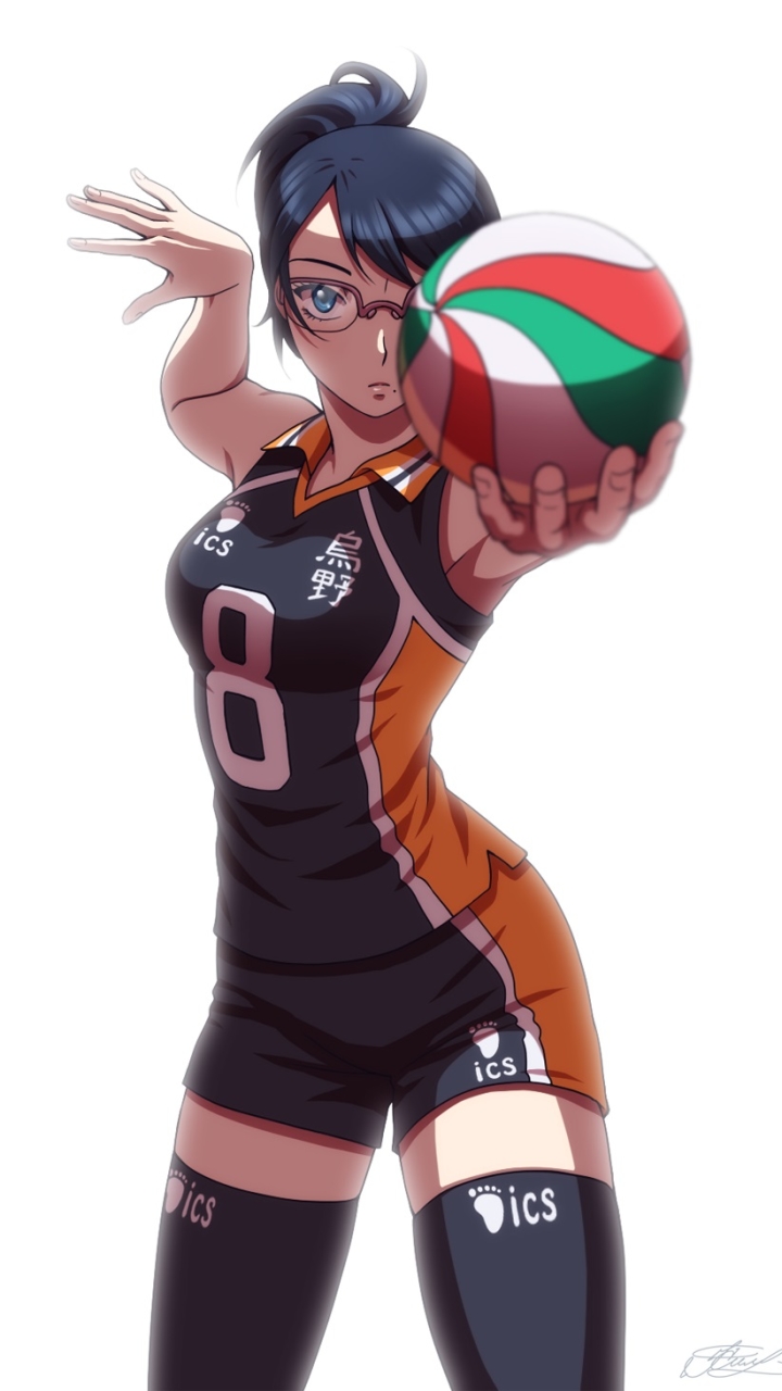 1318068 descargar fondo de pantalla animado, haikyu!!, ¡¡haikyū!!, kiyoko shimizu: protectores de pantalla e imágenes gratis