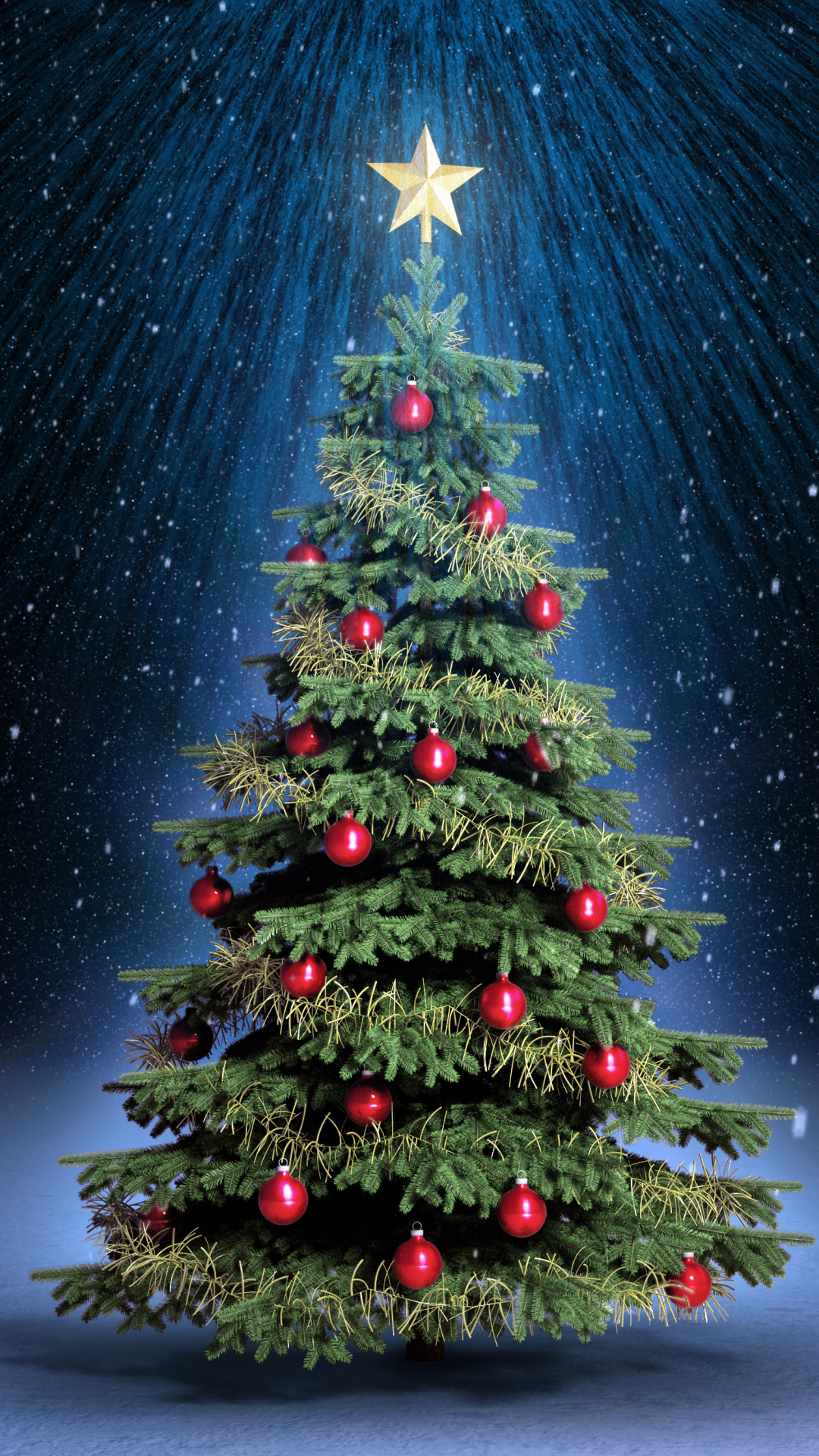 Download mobile wallpaper Christmas, Holiday, Christmas Tree, Christmas Ornaments for free.