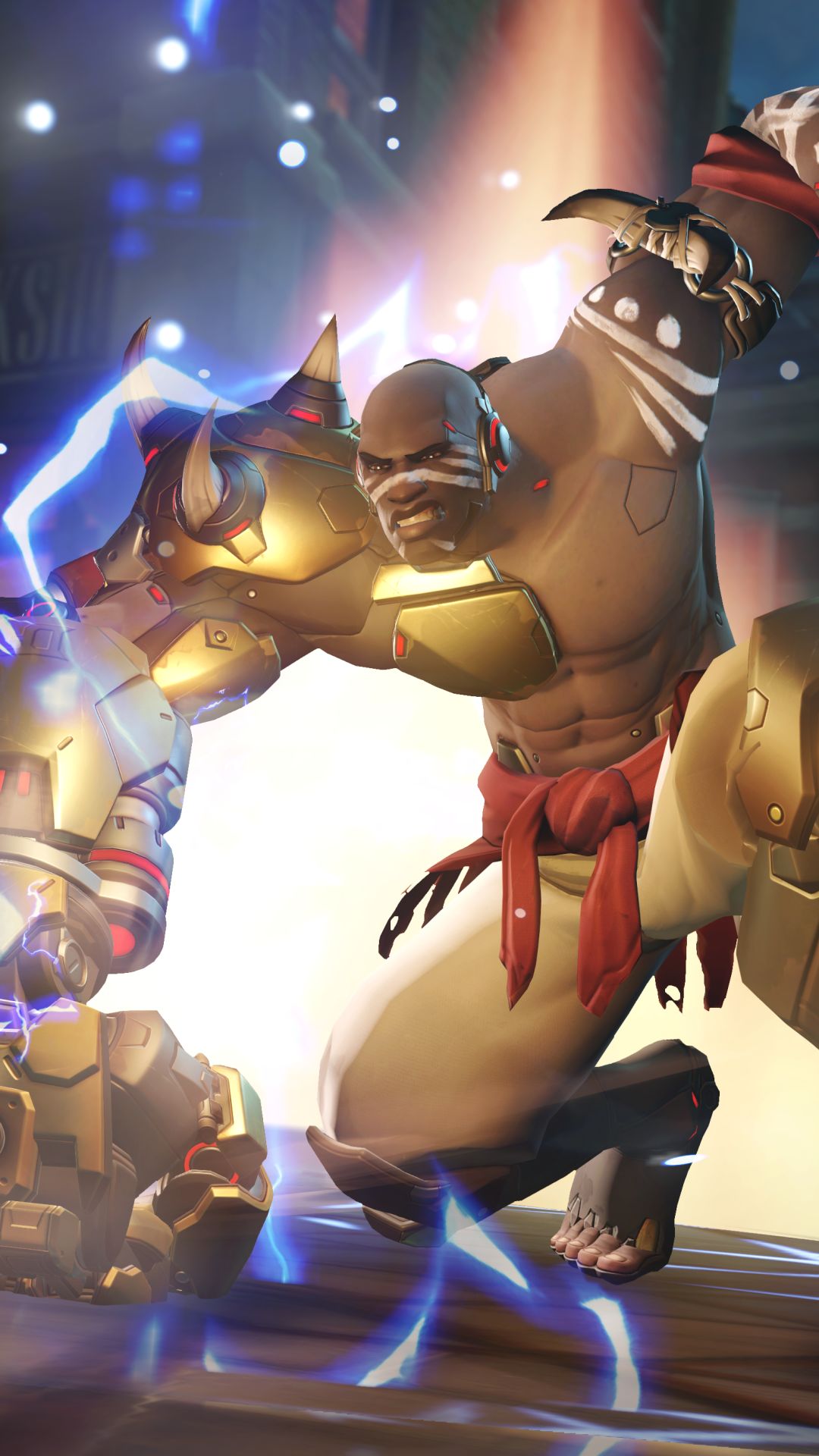Download mobile wallpaper Overwatch, Video Game, Doomfist (Overwatch) for free.