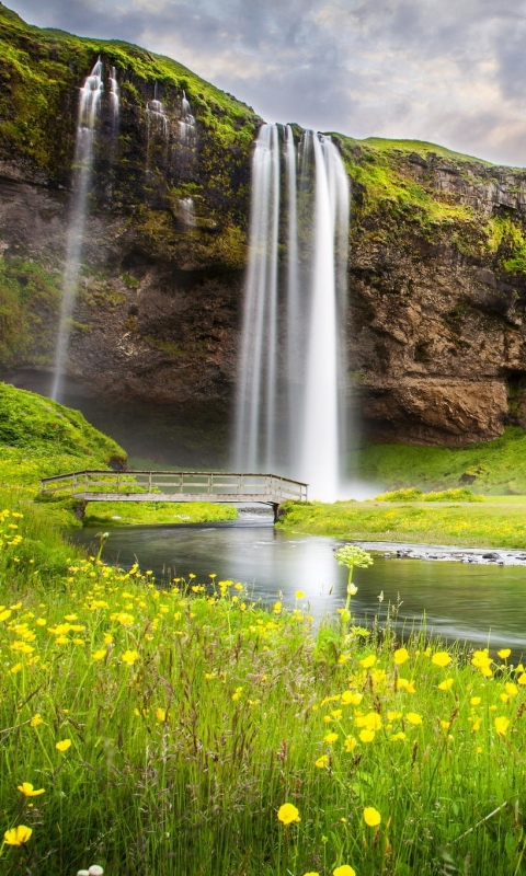 Handy-Wallpaper Landschaft, Natur, Wasserfälle, Wasserfall, Erde/natur kostenlos herunterladen.