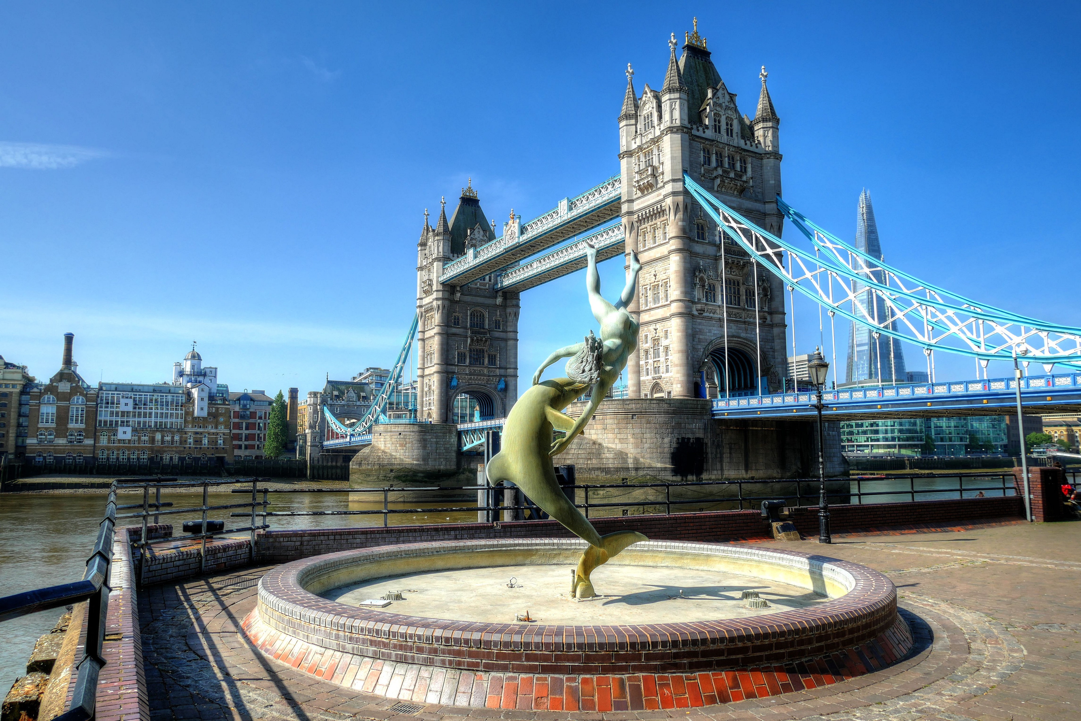 Завантажити шпалери безкоштовно Мости, Лондон, Міст, Англія, Тауерський Міст, Створено Людиною картинка на робочий стіл ПК