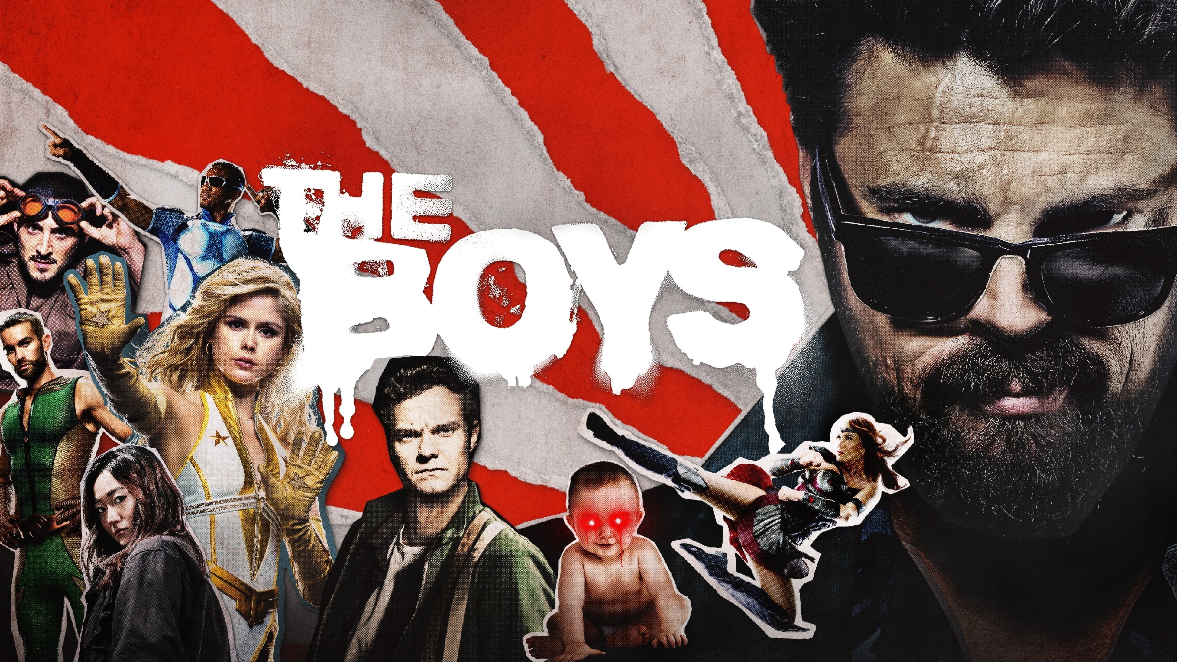 Laden Sie das Fernsehserien, The Boys-Bild kostenlos auf Ihren PC-Desktop herunter